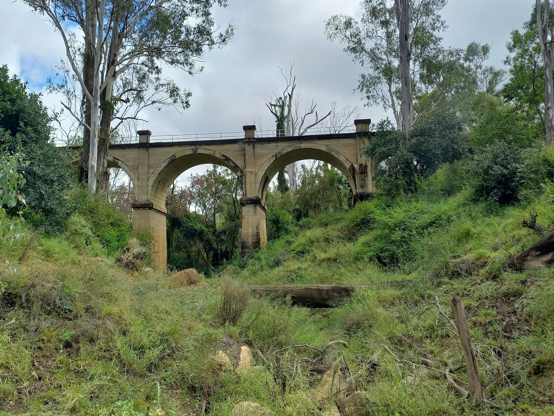The heritage listed Faith Bridge on the Mt Debateable to Mundubbera Section