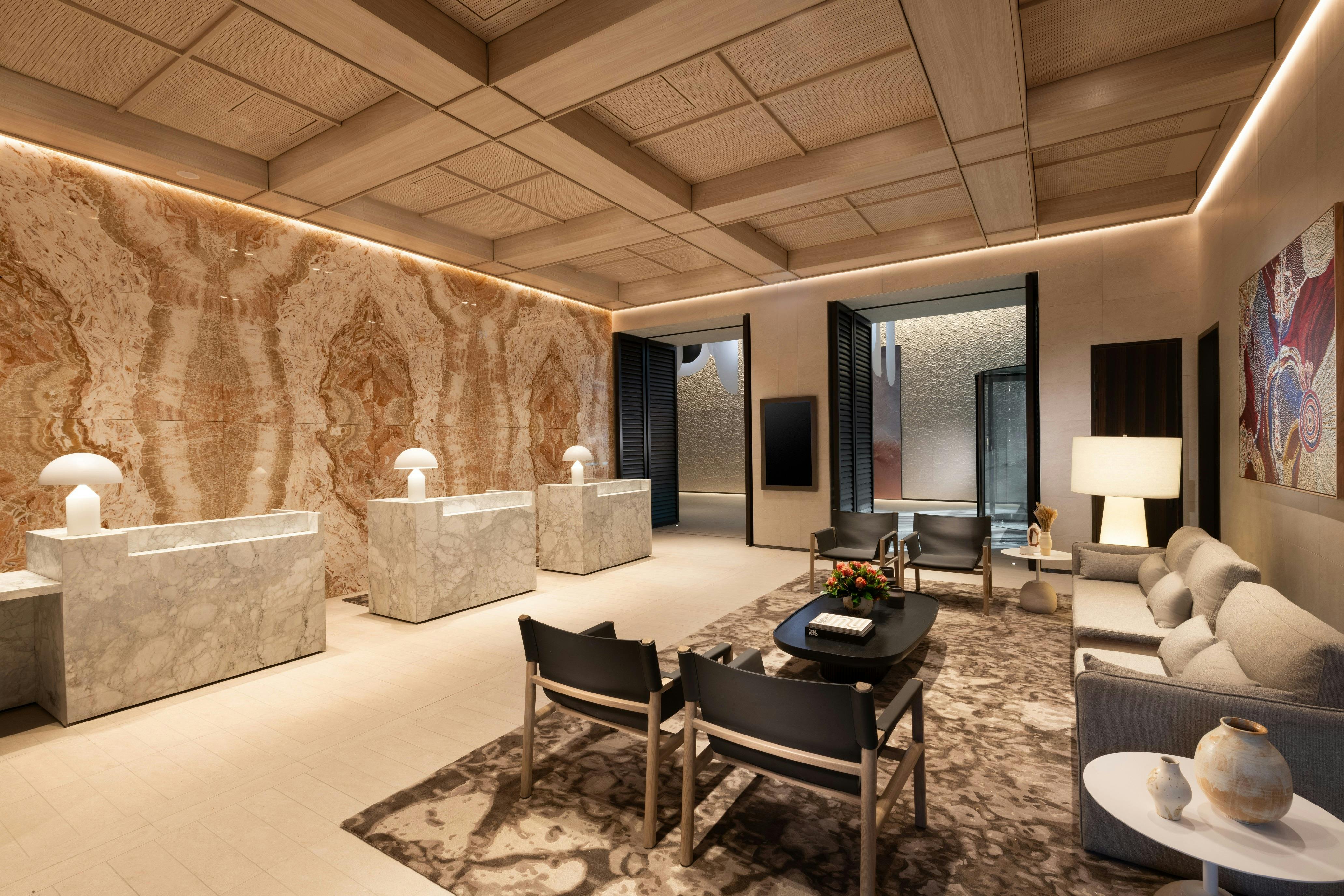 Adelaide Marriott Hotel Reception