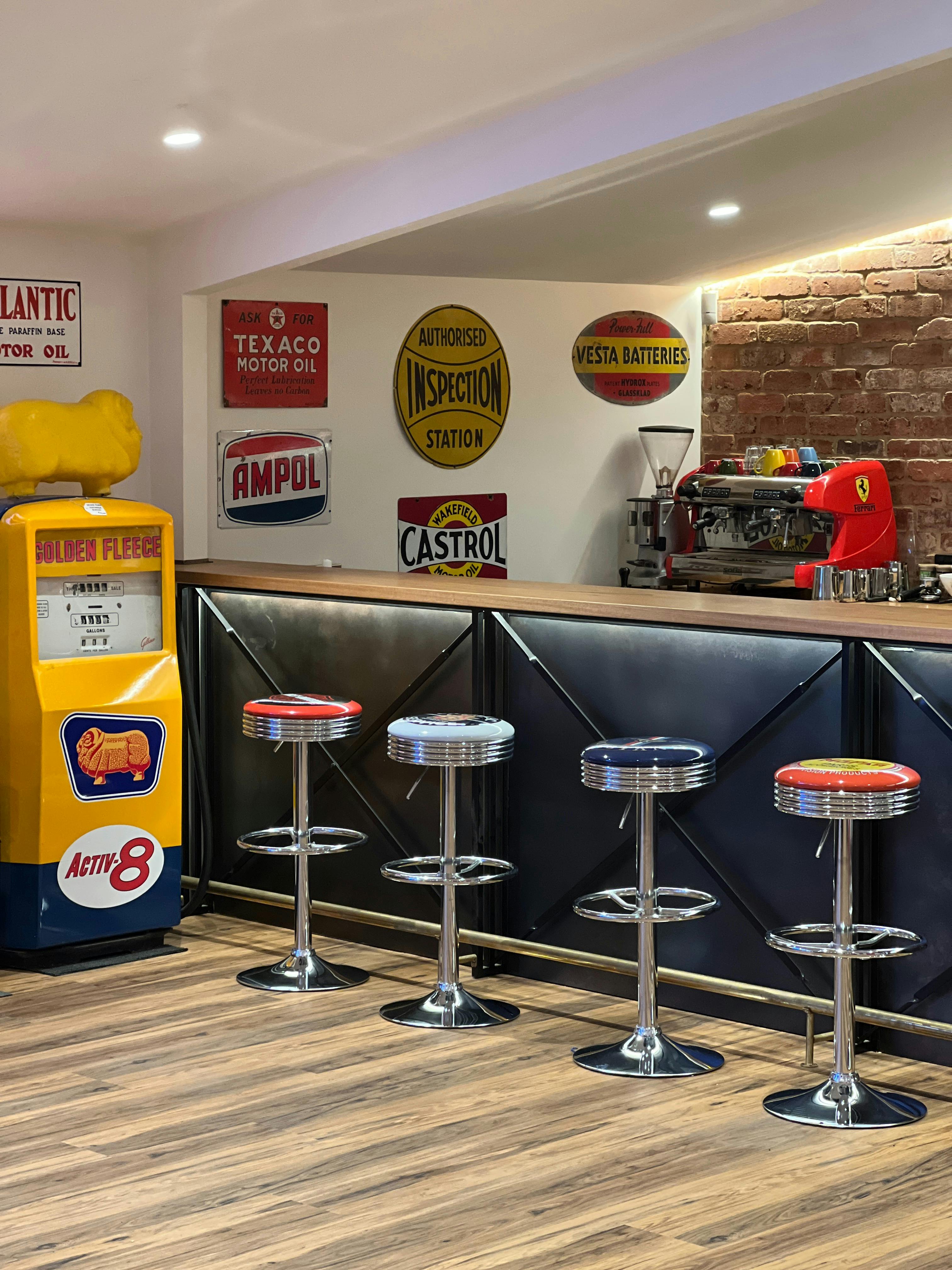Bar facilities in function space