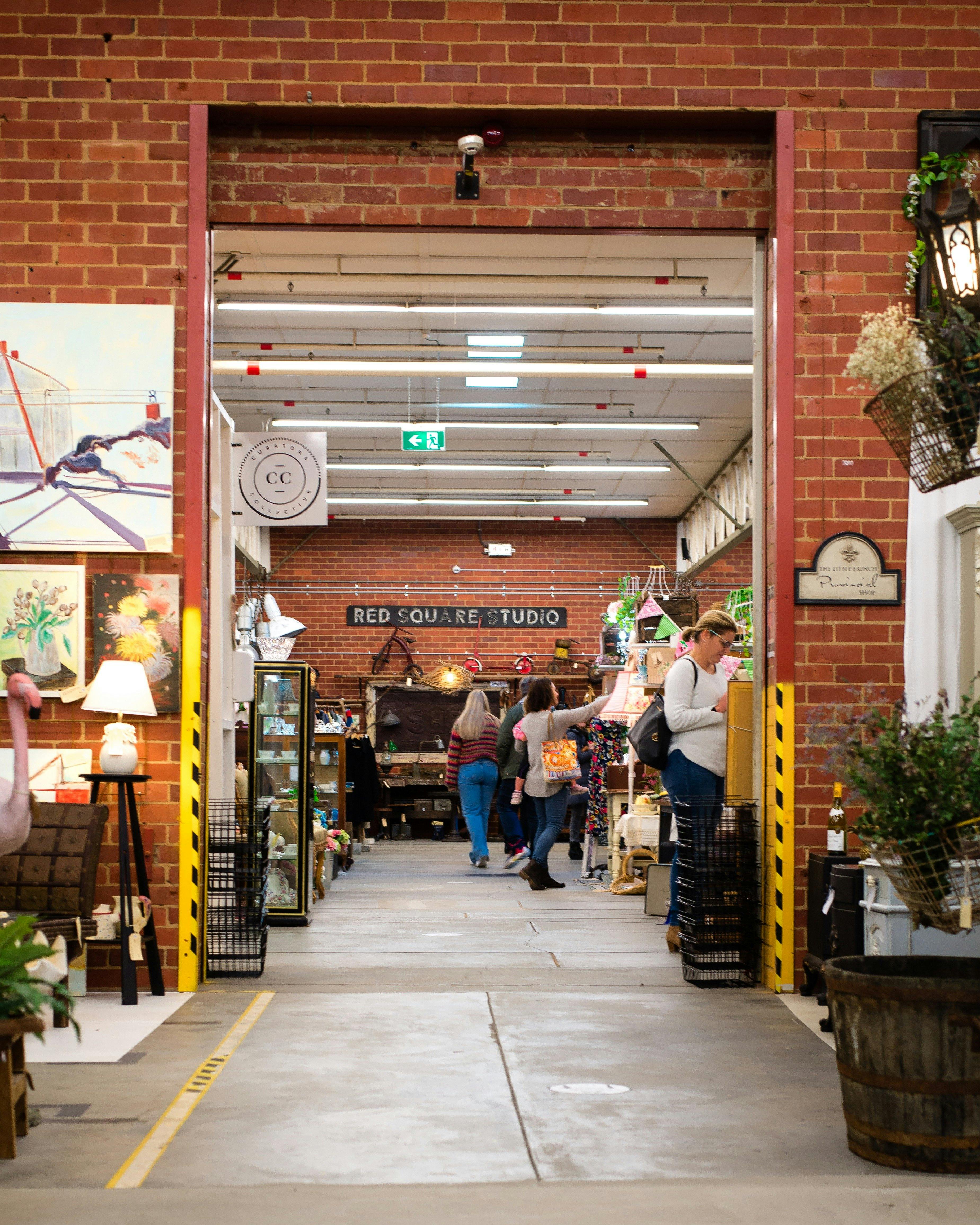 Over 90 stallholders bring in new stock daily