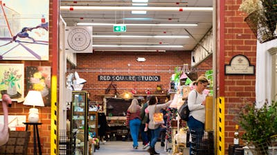 Over 90 stallholders bring in new stock daily