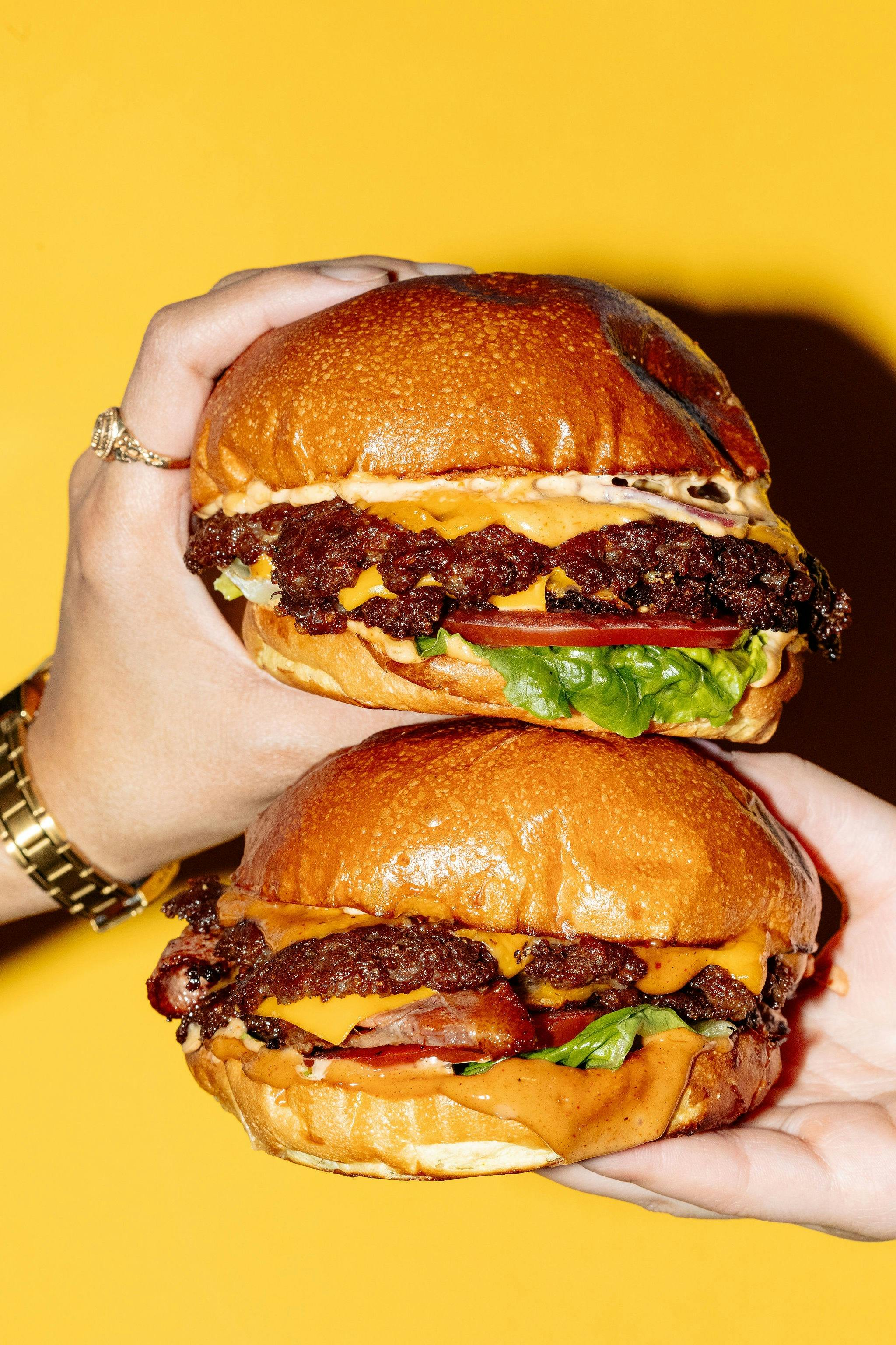 smashed burgers are the best!!