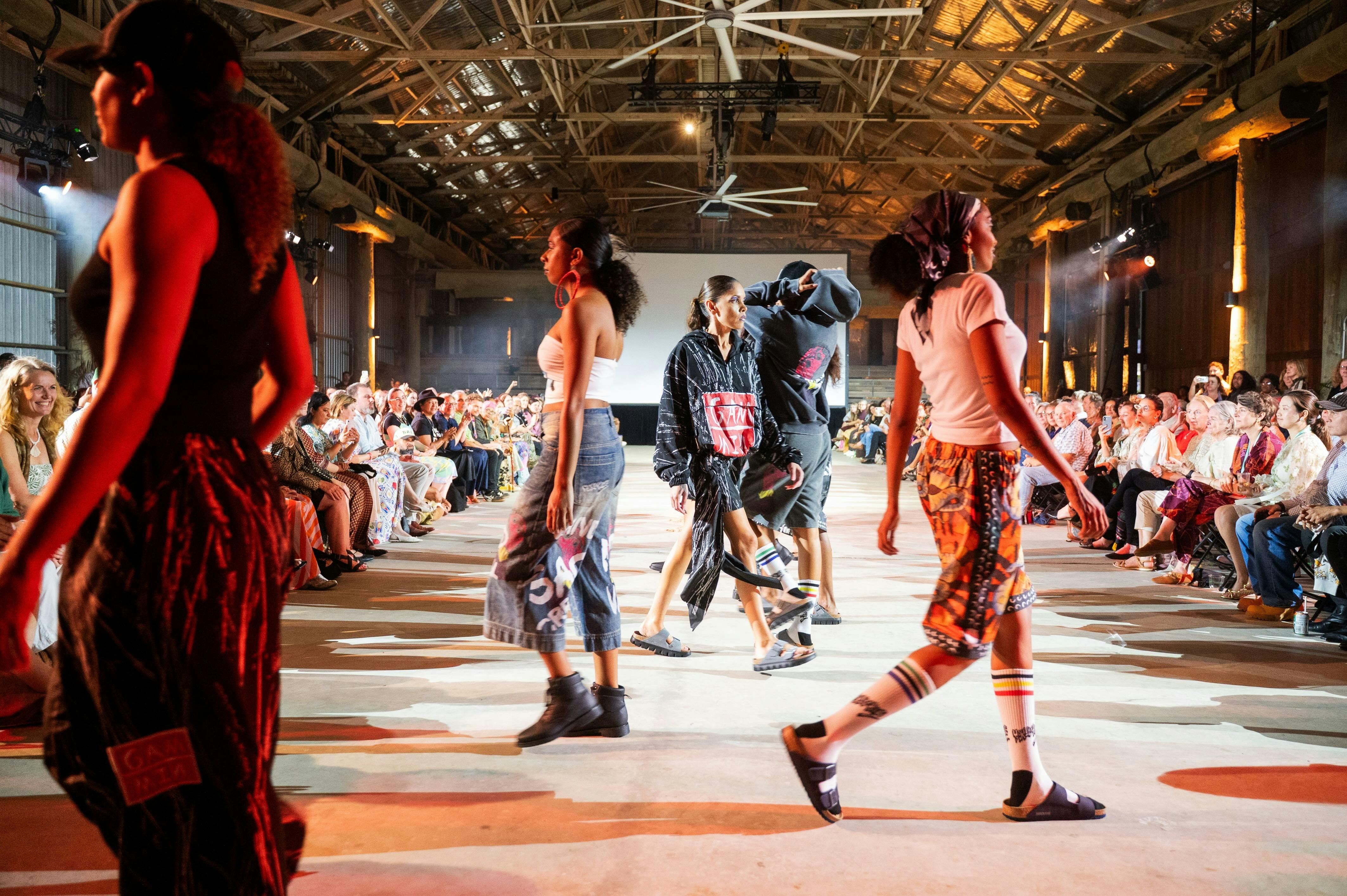 Yaran Yung x Birkenstock at CIAF 2026 Fashion Performance.