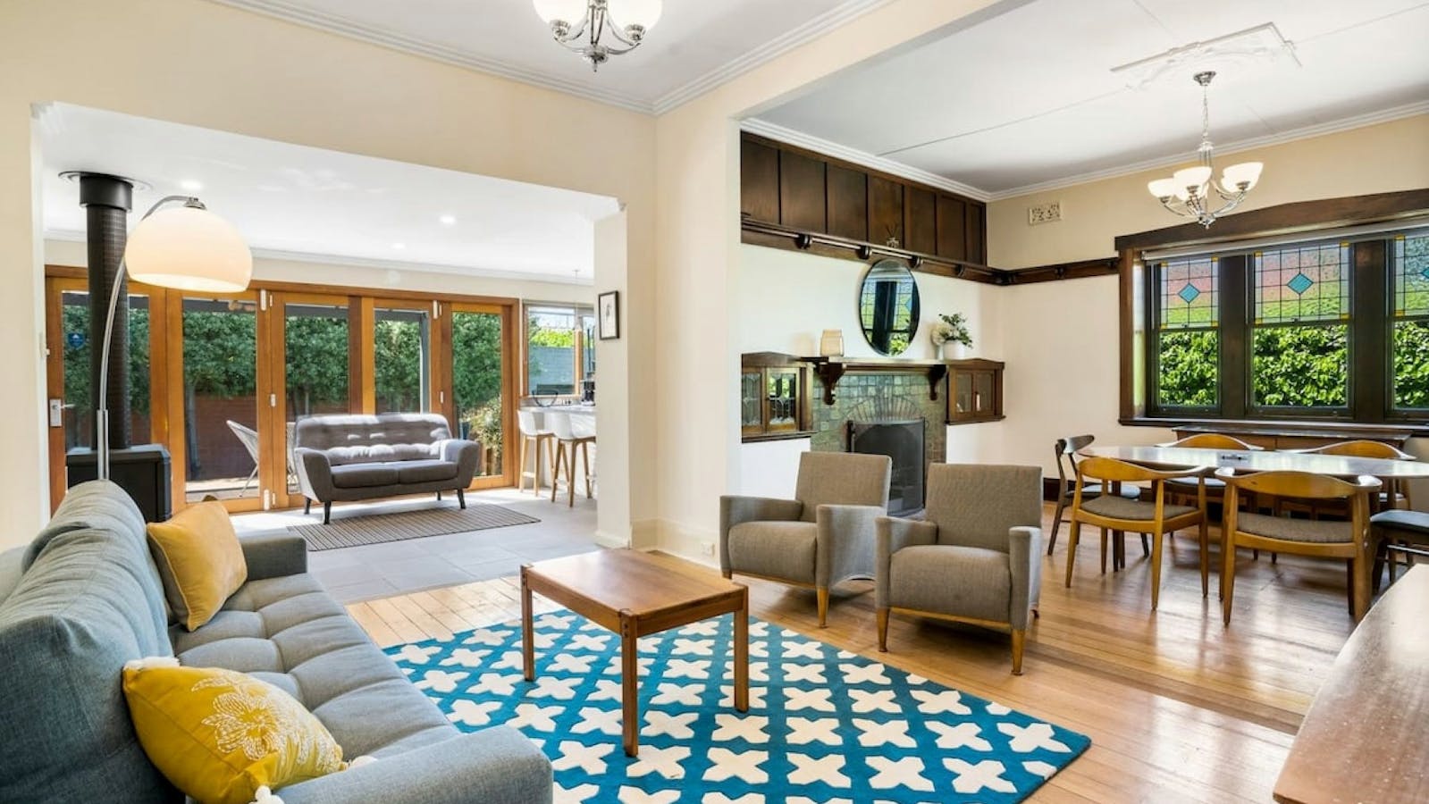 Comfortable open plan living