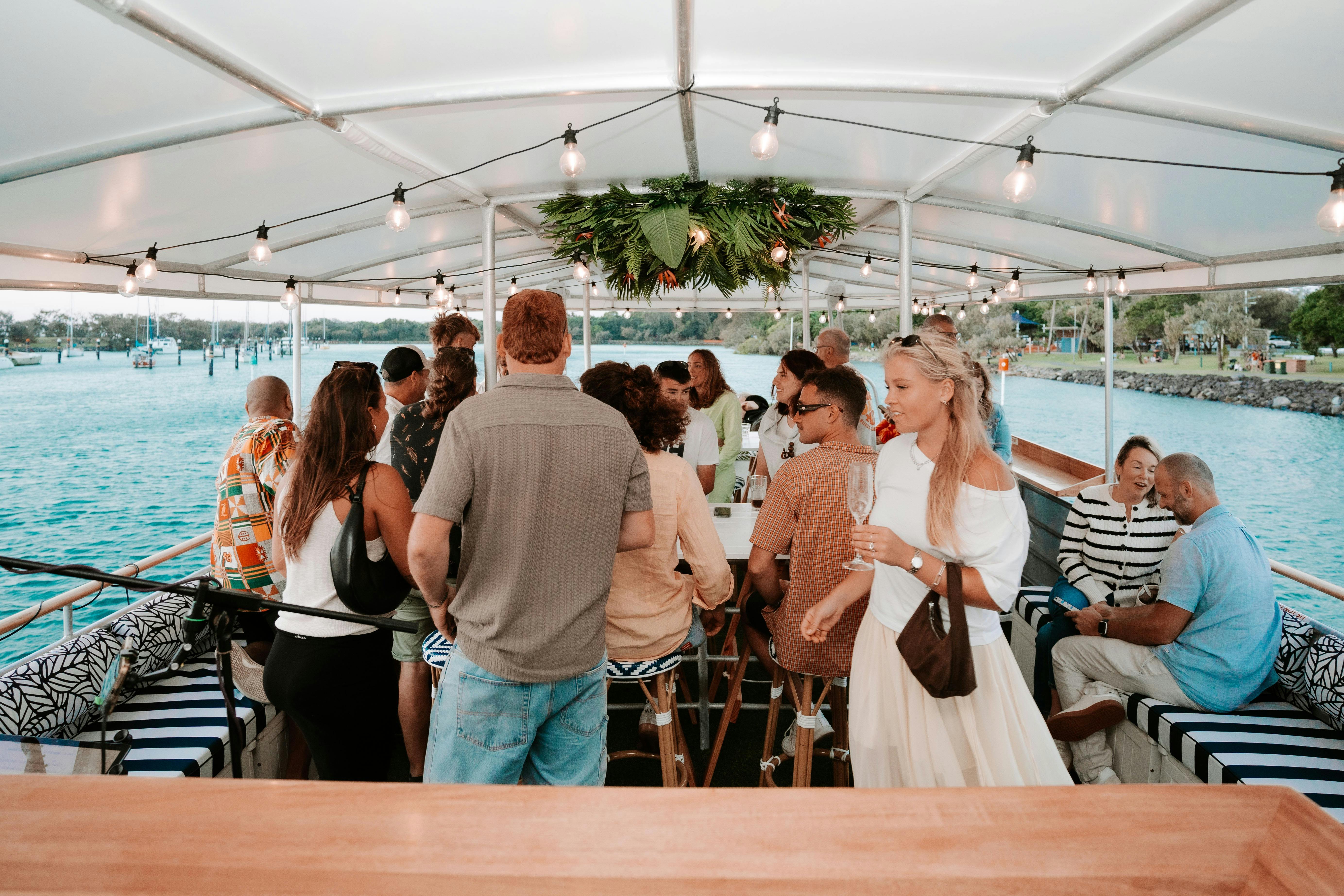 People enjoying Live Music on The Boat Mooloolaba