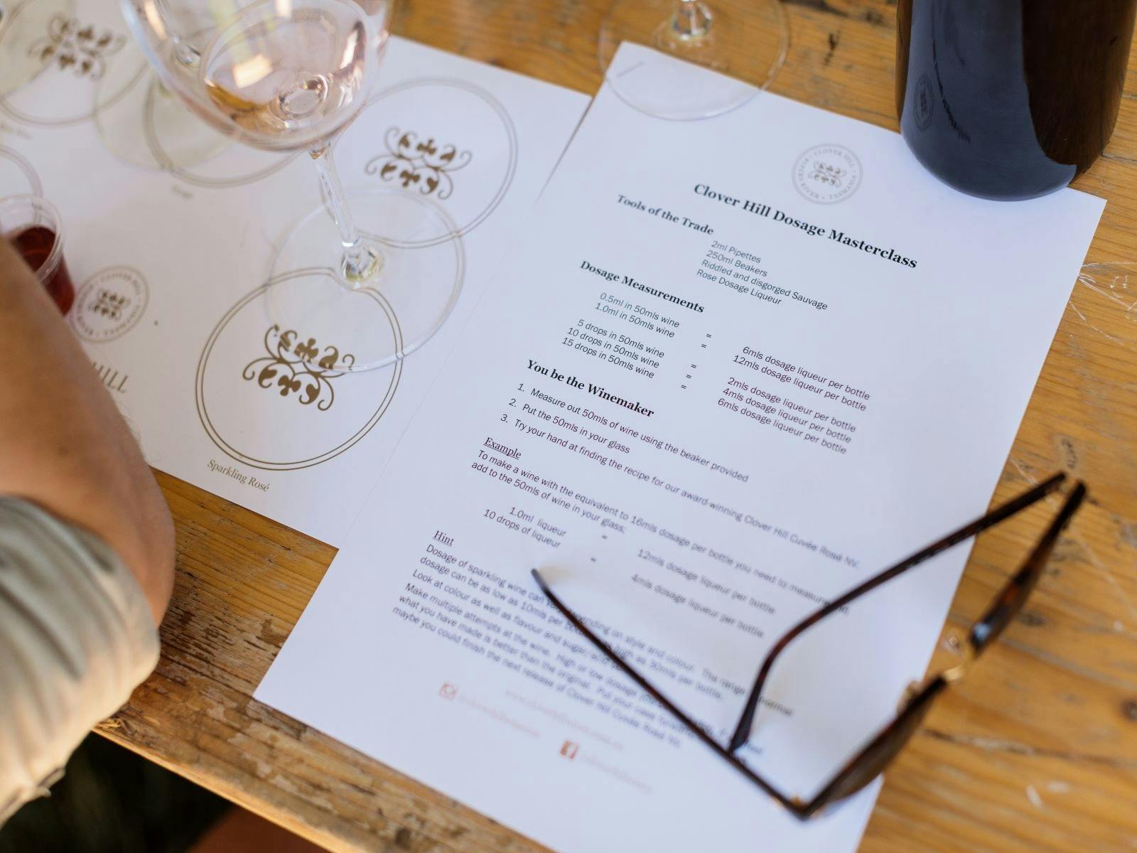 Traditionnelle Methode Sparkling Wine Dosage Masterclass Nature and