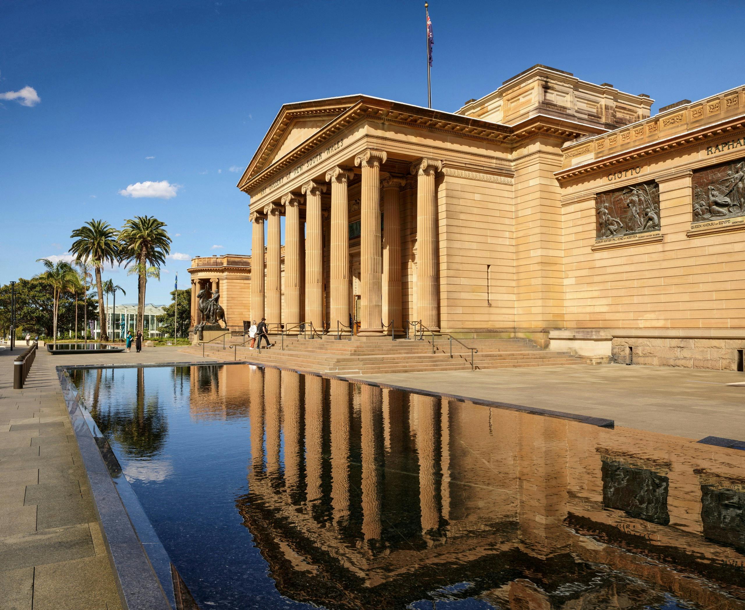 Exterior view of Art Gallery of New South Wales, South Building