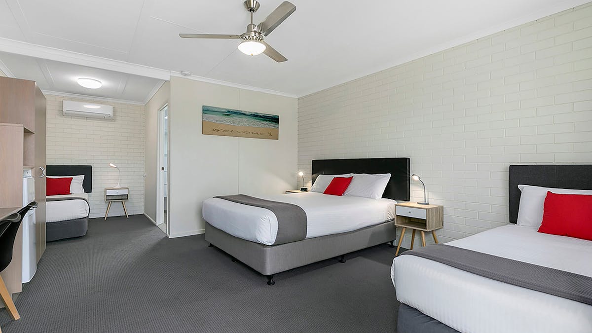 Family rooms available
