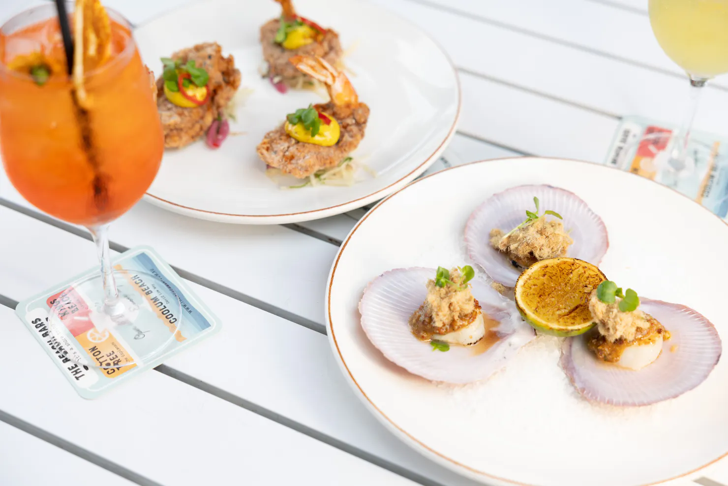 Prawns and Scallops