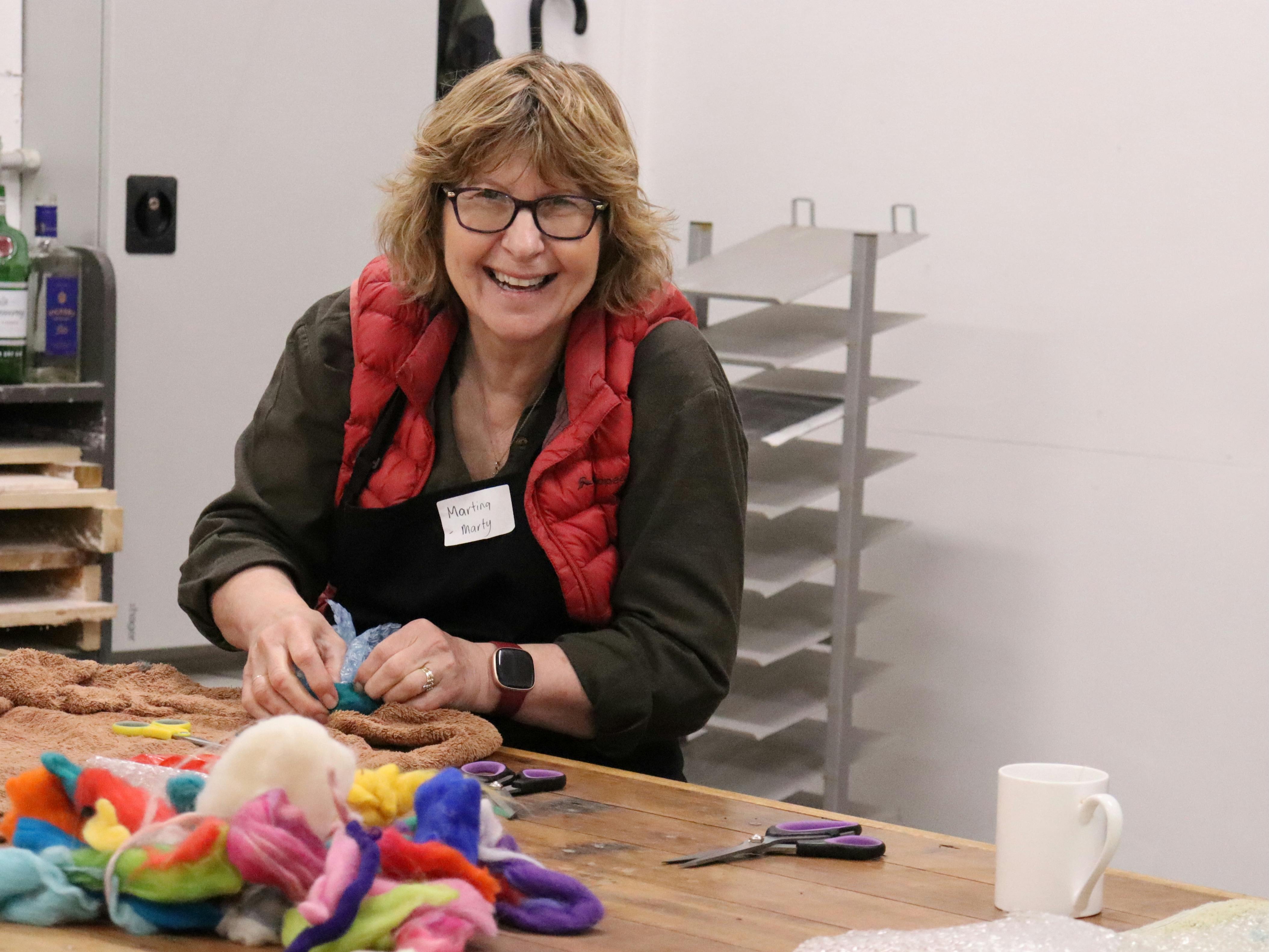 Wet and Needle Felting Workshop