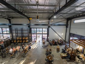 Our main taproom floor area is expansive and well ventilated