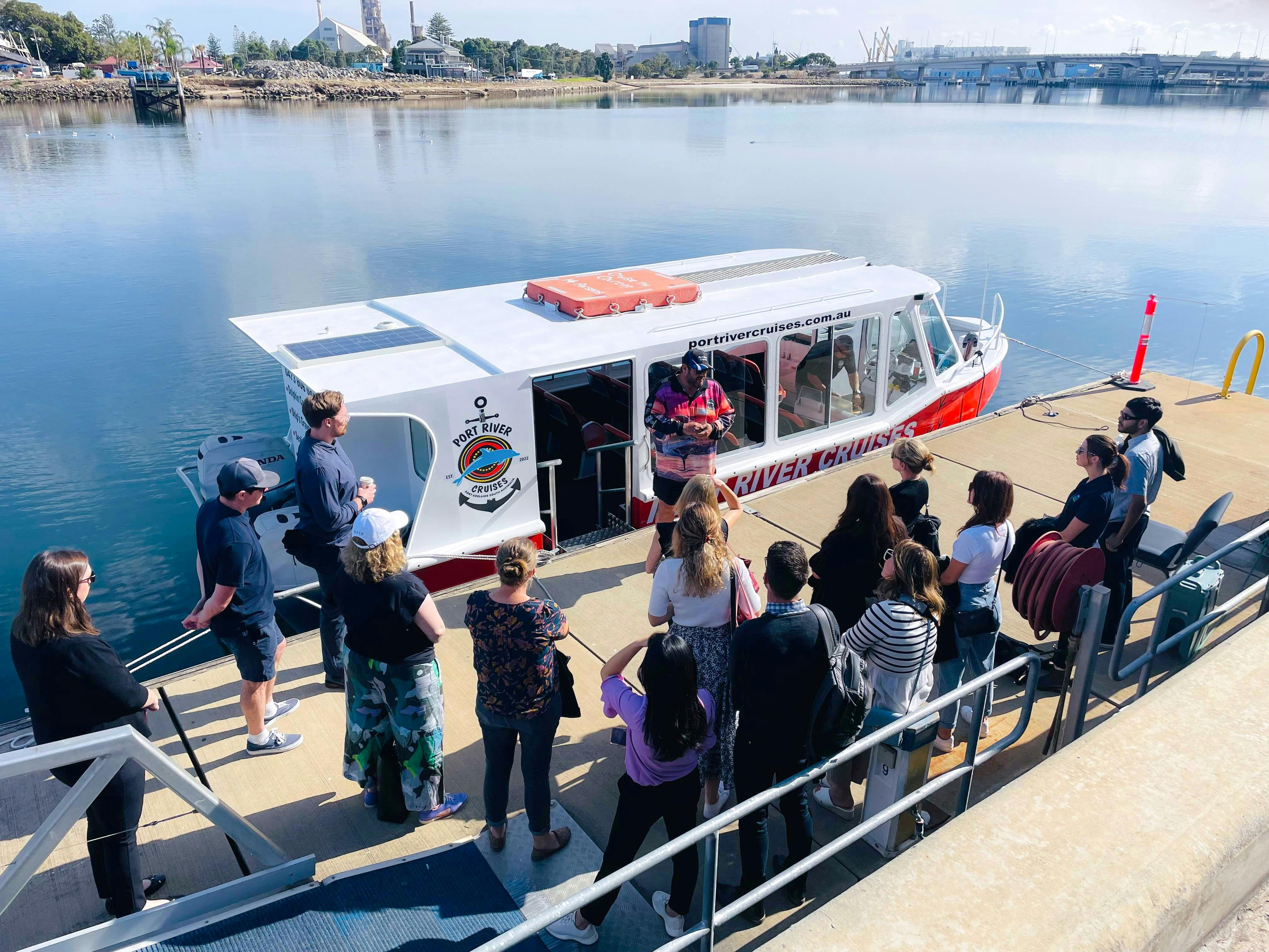 Enjoy a Welcome to Country and Smoking Ceremony before the cruises