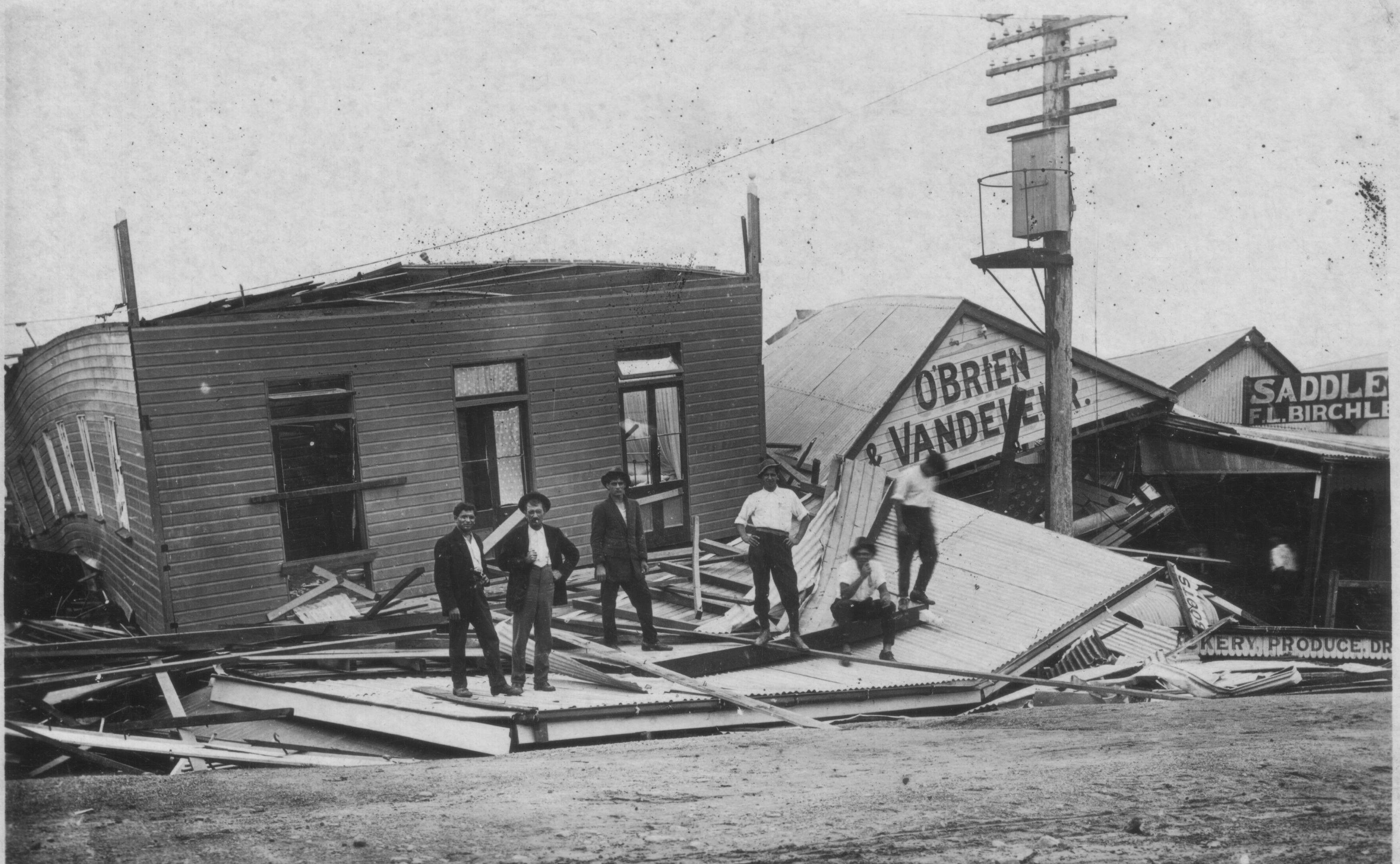 1918 Cyclone Townsville Museum Photo