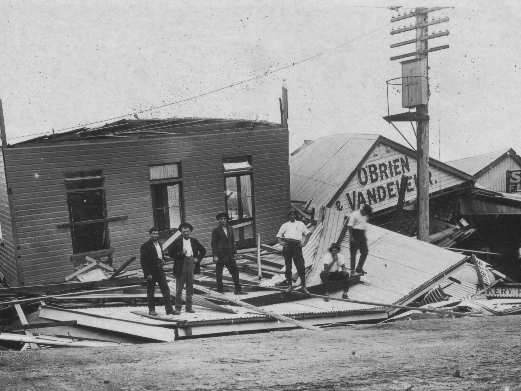 1918 Cyclone Townsville Museum Photo