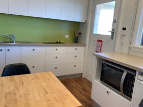 Kitchen with table and chairs