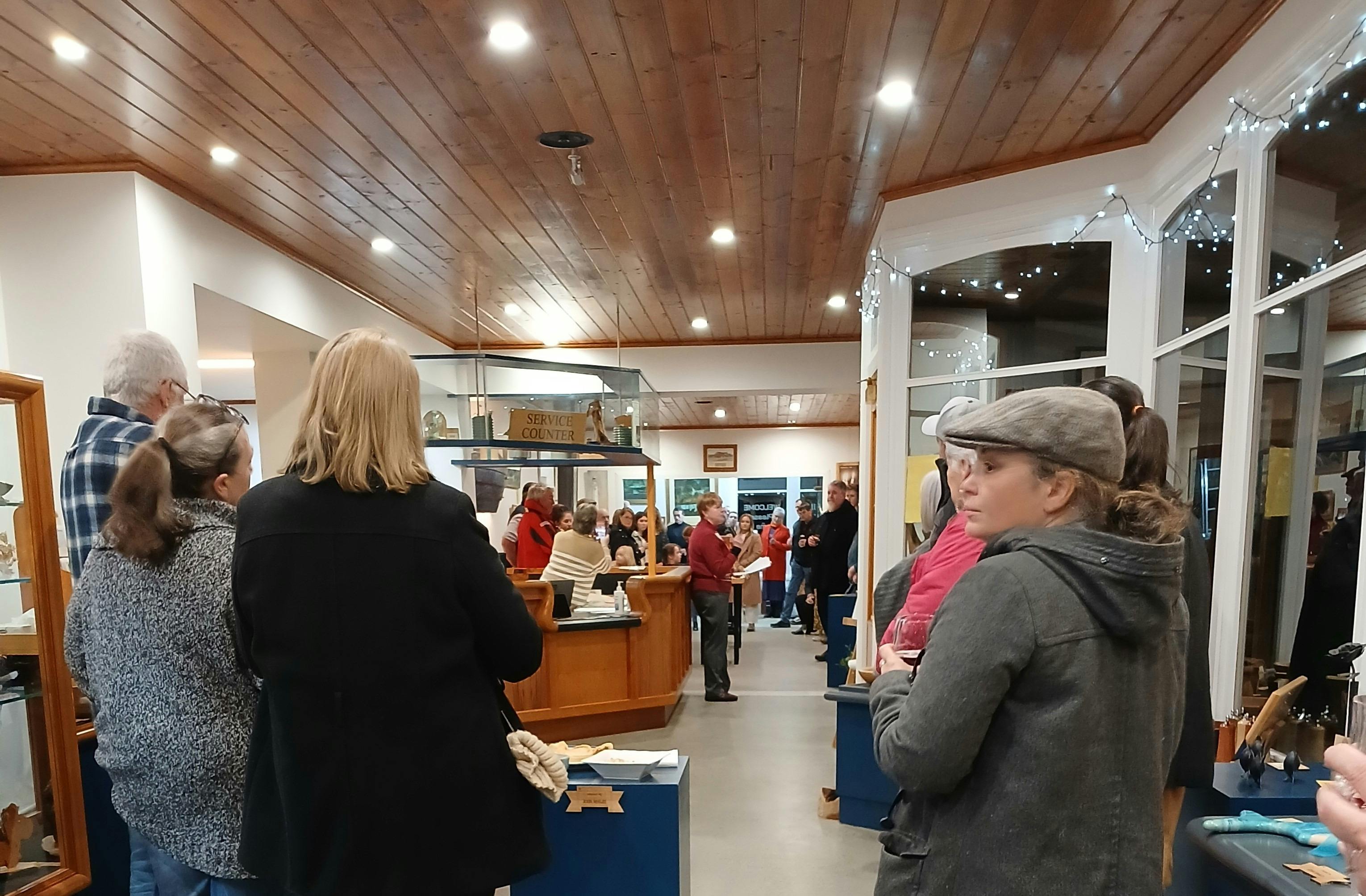 Opening of Strahan Solstice Exhibition 'Light House'
