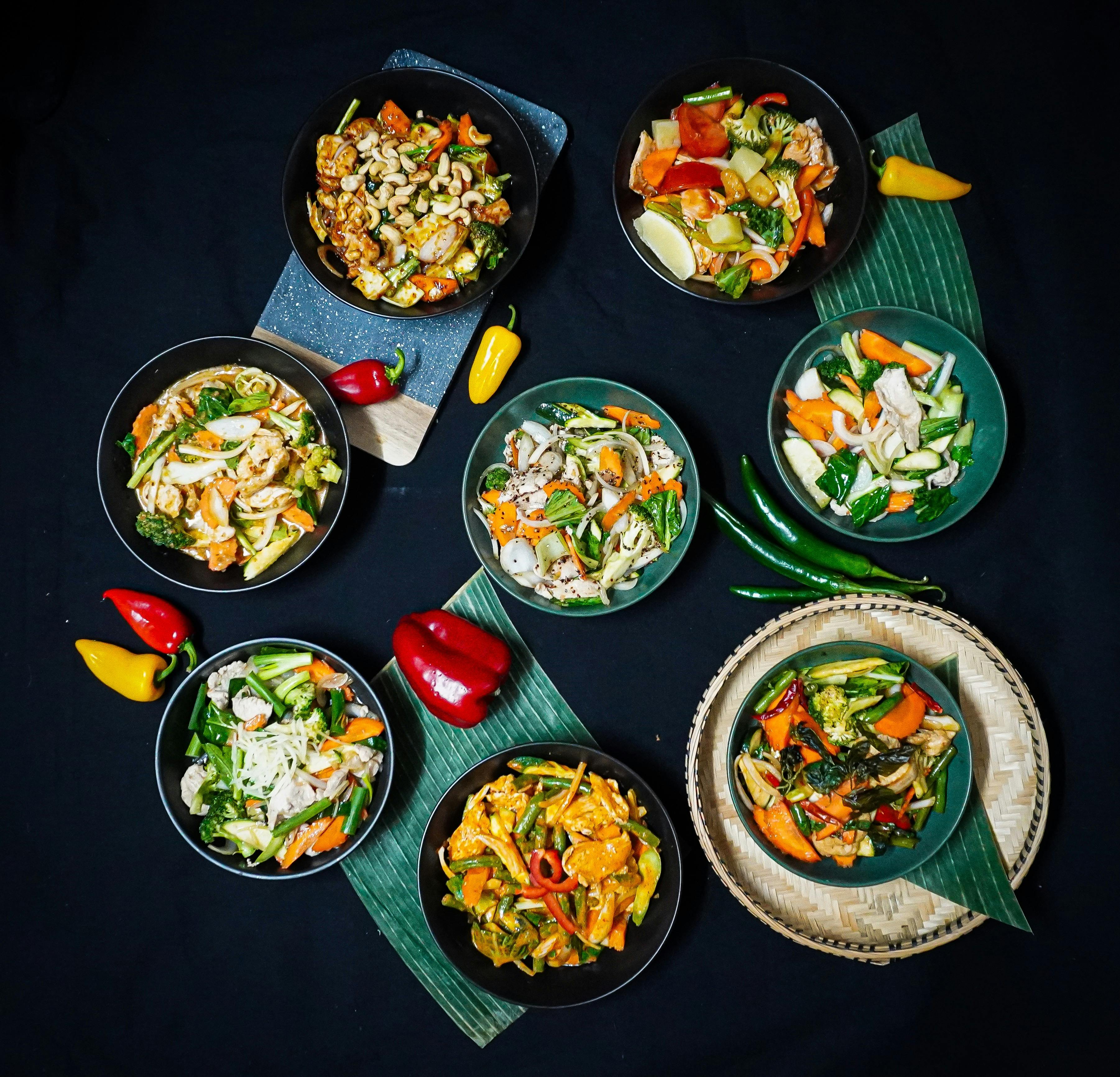 Ling Ling Thai Menus Selection