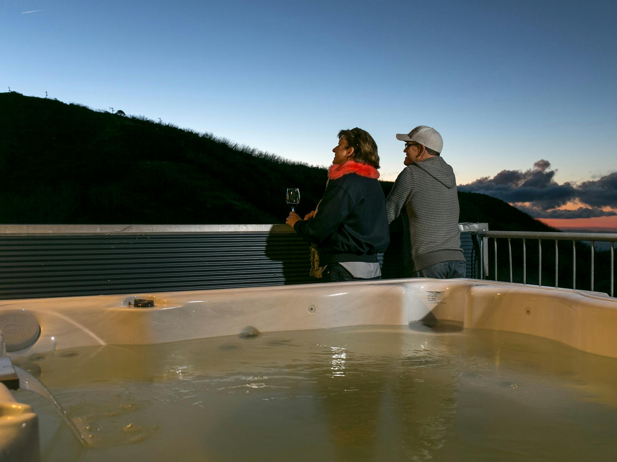 Balcony spa