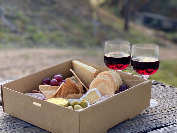 ON the Go boxes are best enjoyed when venturing around the local area and even better when with wine