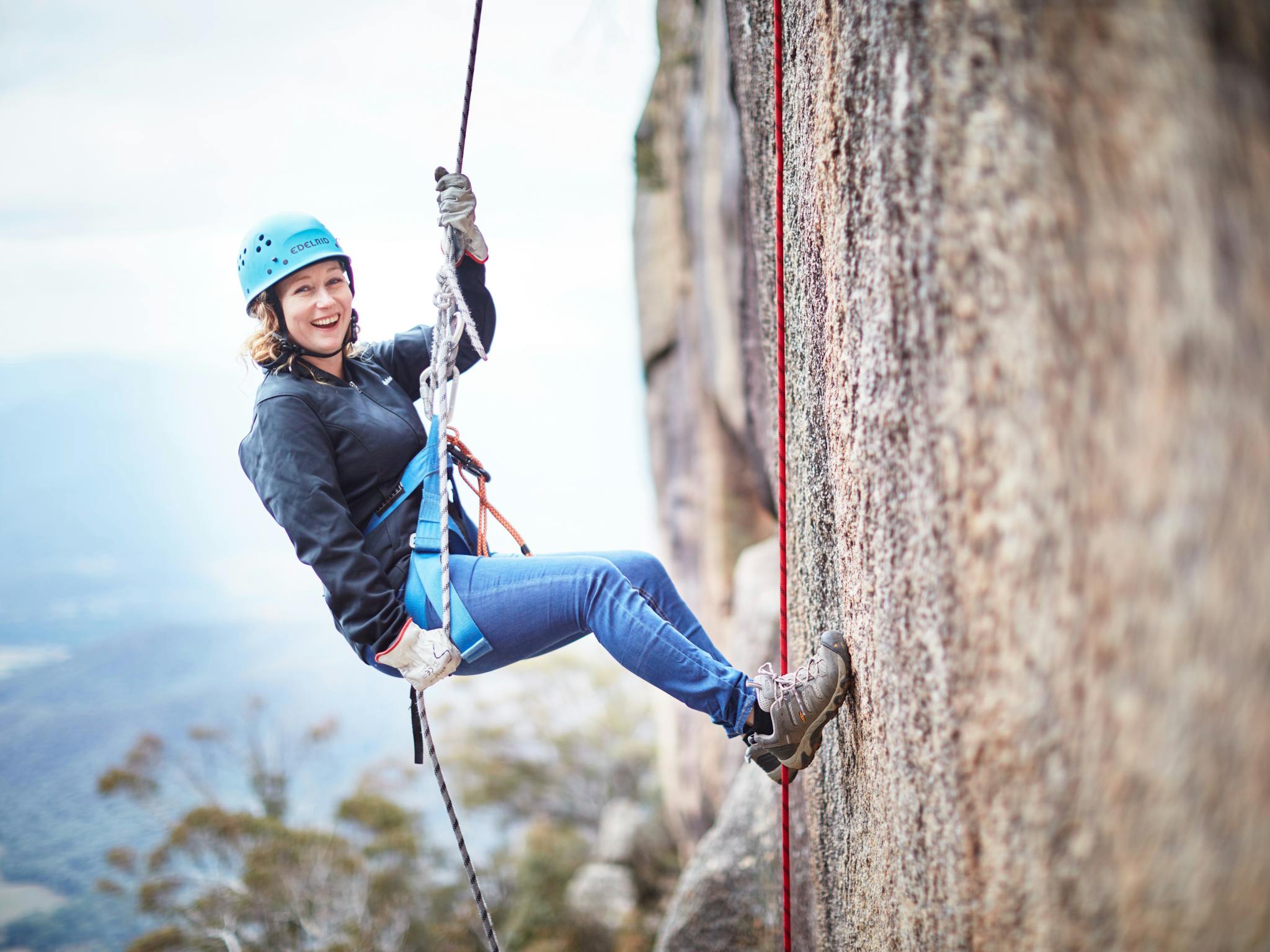 Abseiling at Mount Buffalo