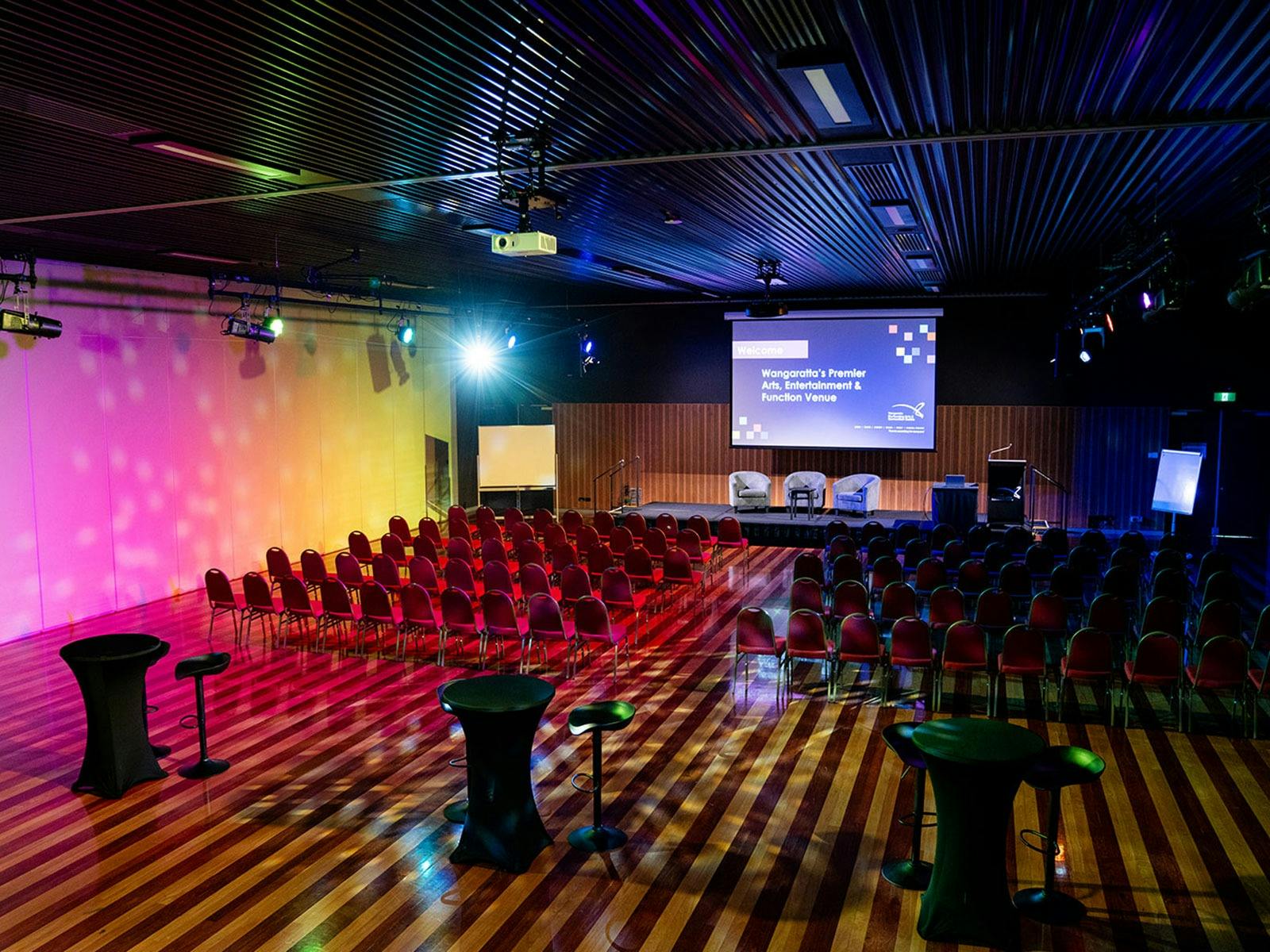 Large function set up