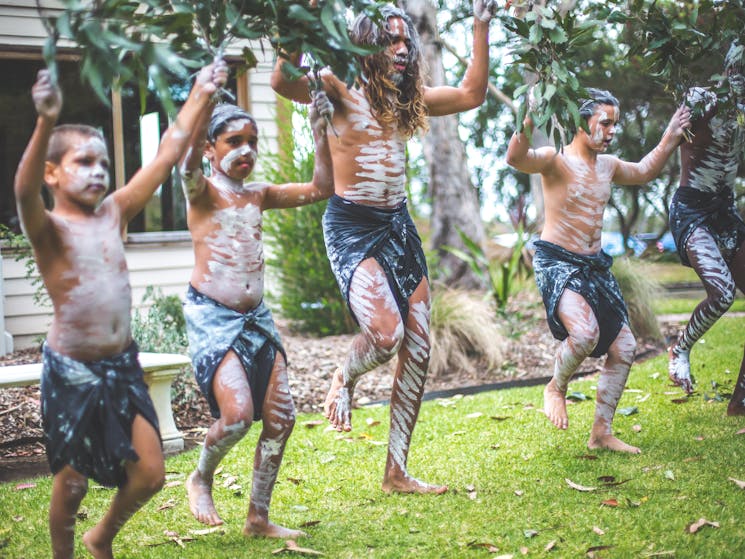 The Wakakulang dance group performing duriing the wupa opening night 2018
