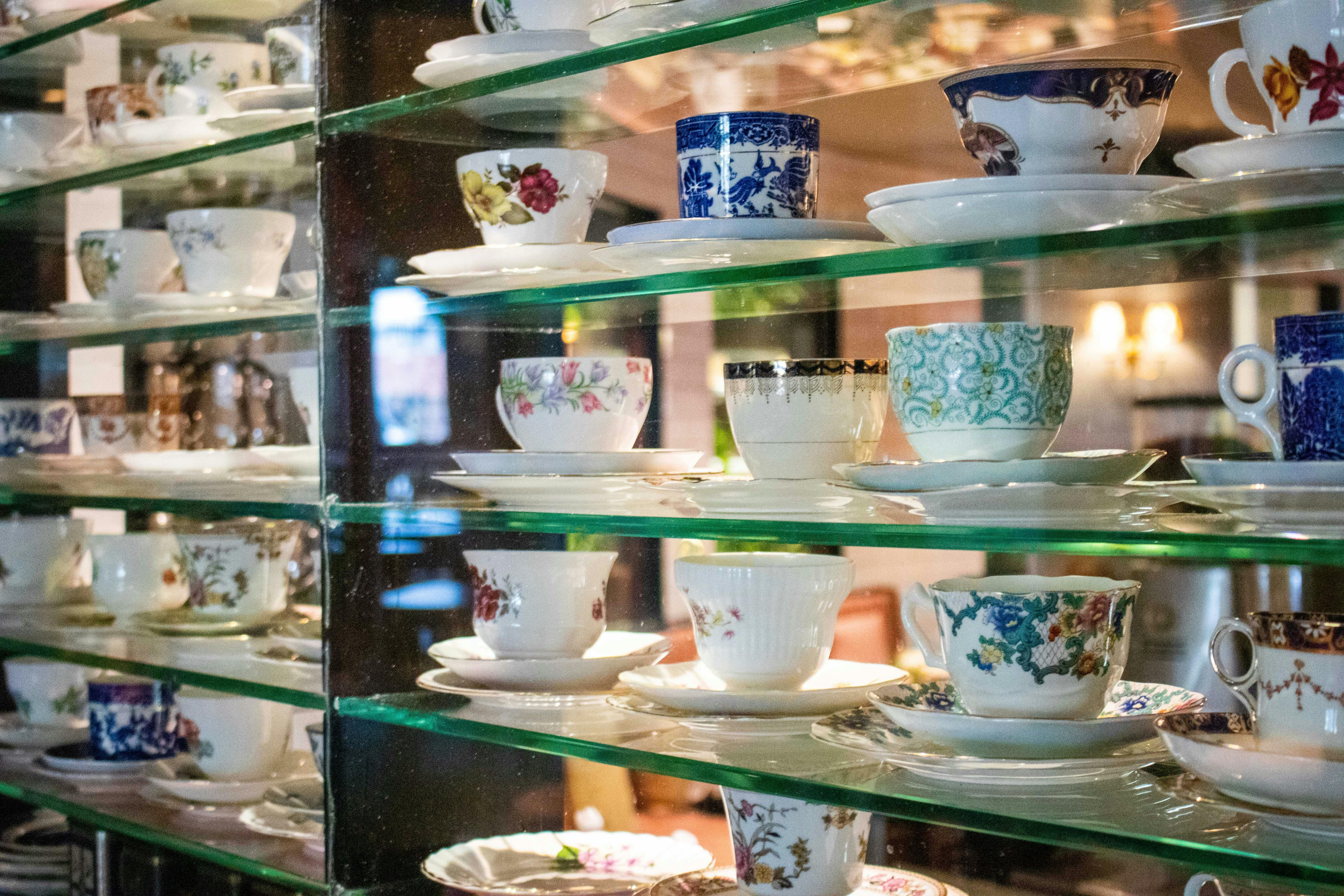 A vast selection of tea, perfect for a High Tea,