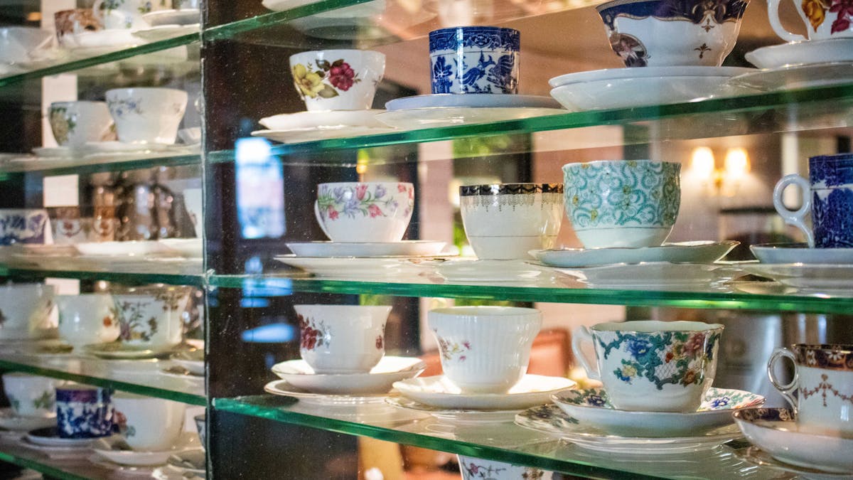 A vast selection of tea, perfect for a High Tea,