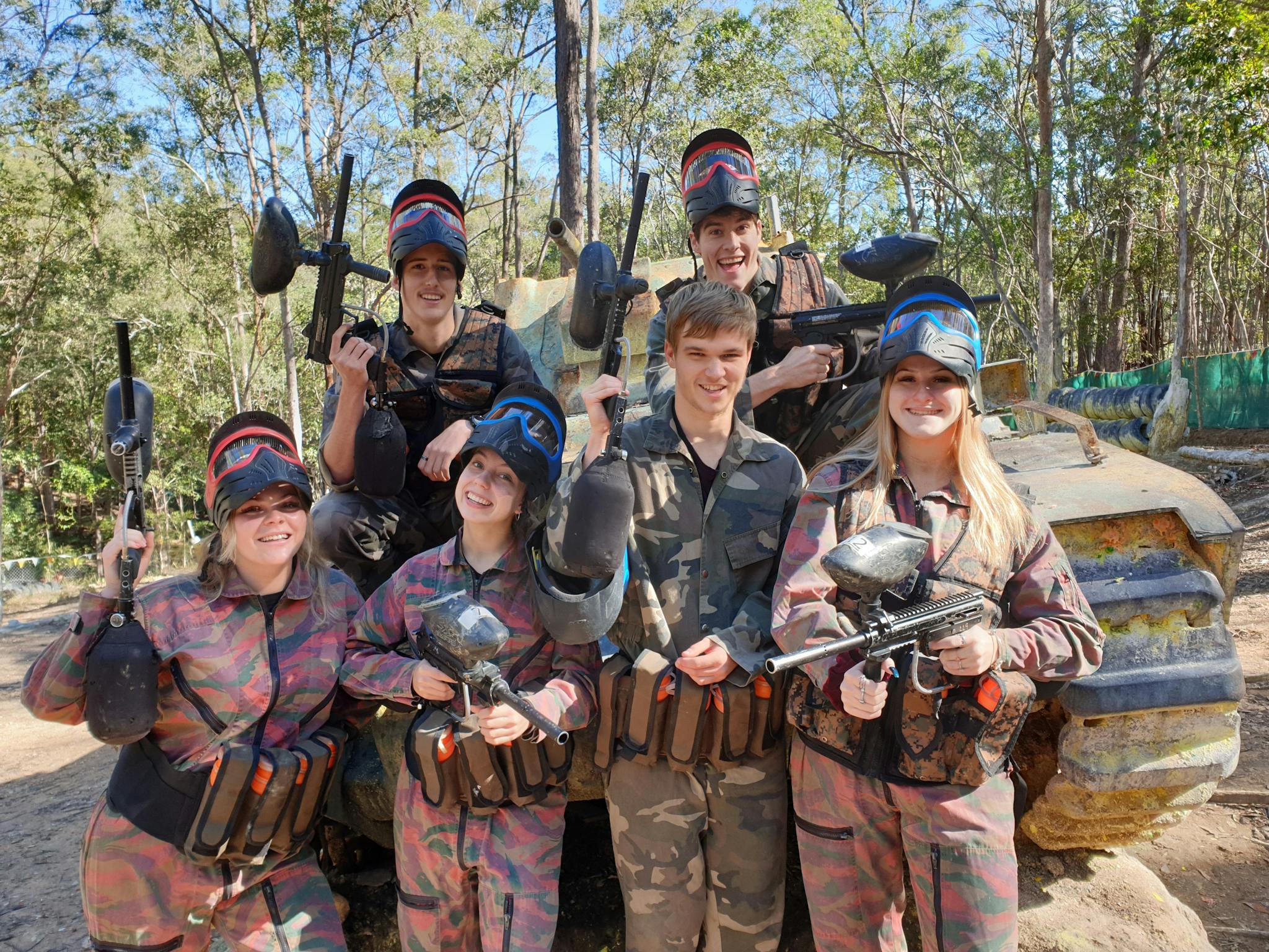 outdoor paintball game outdoor paintball game