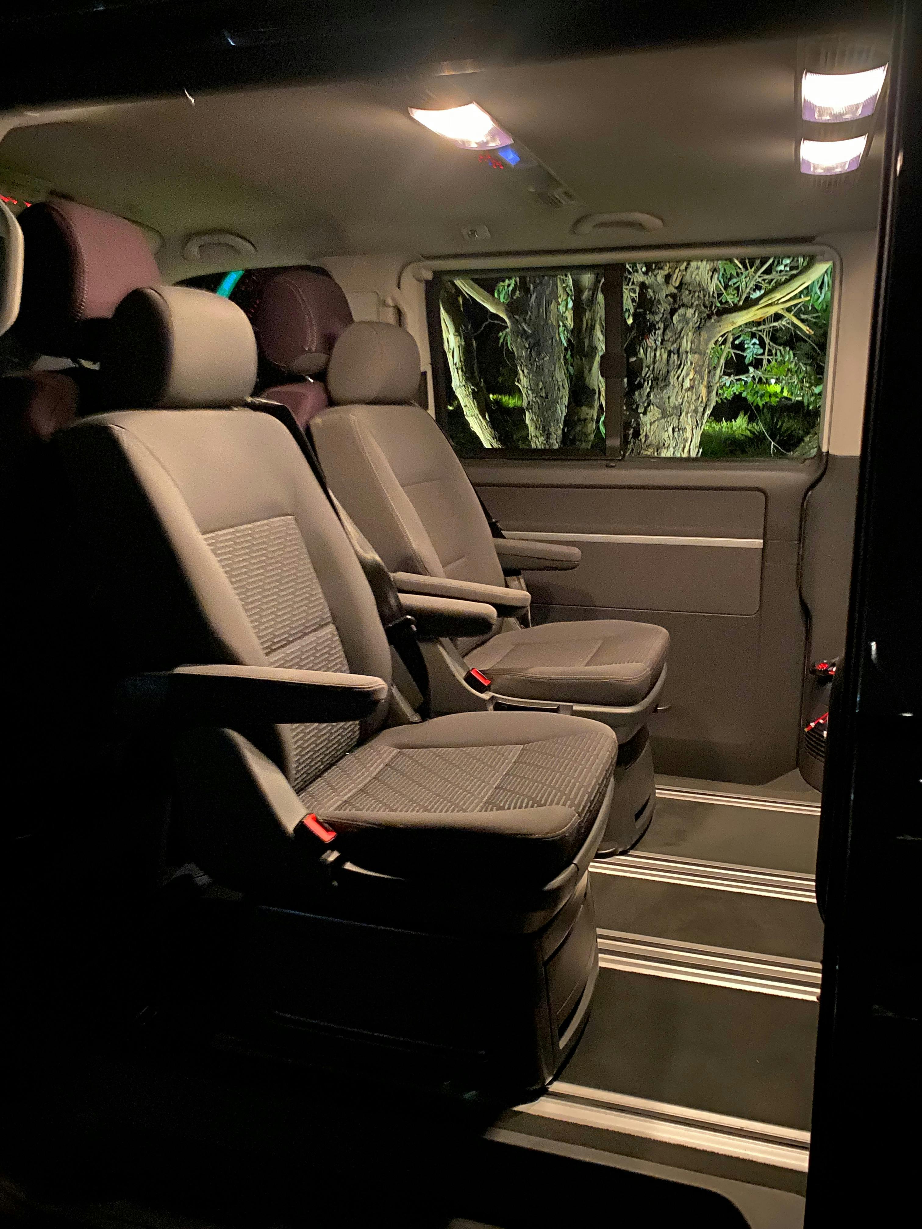 Roomy interior