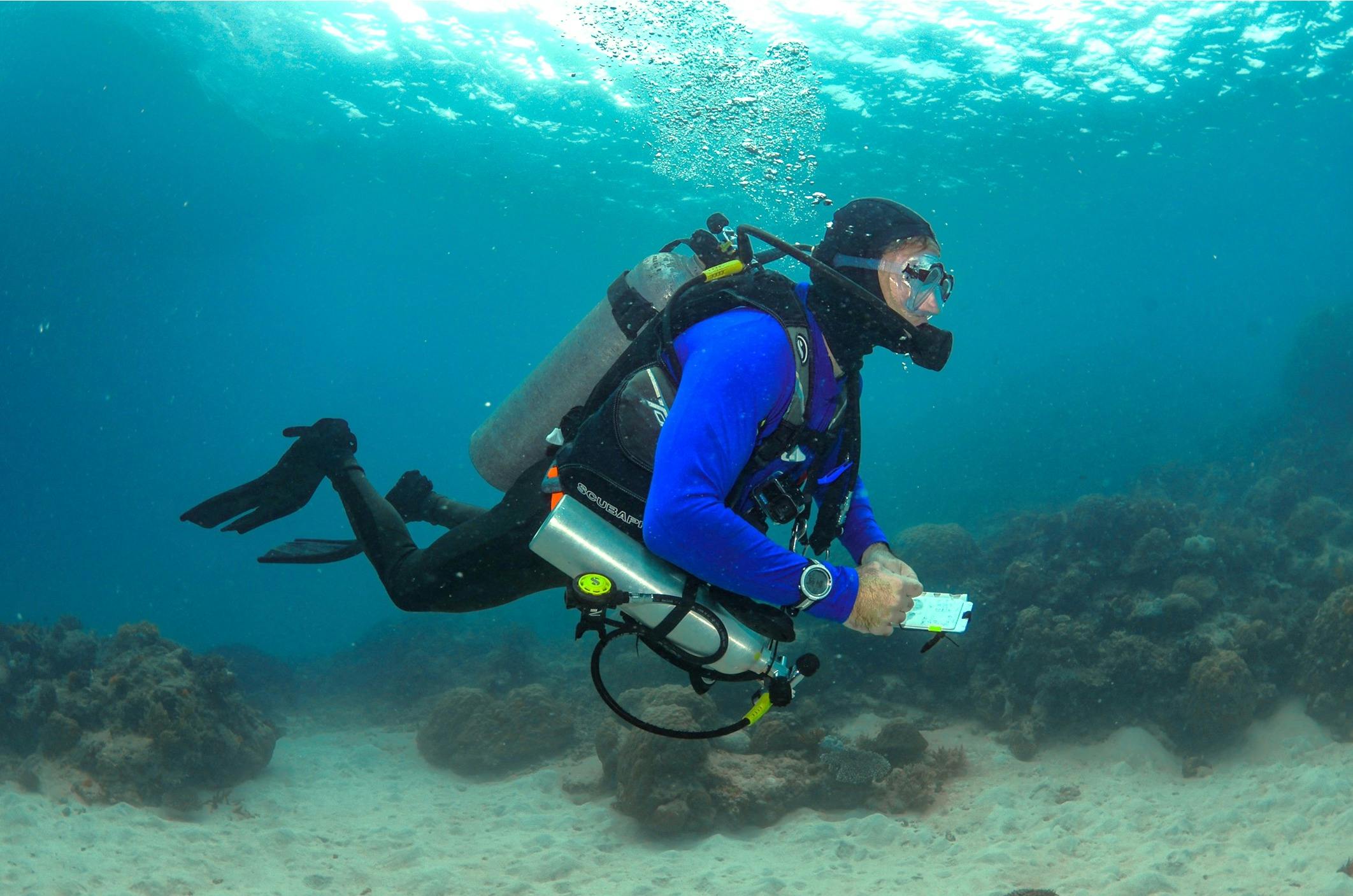 Solo diving