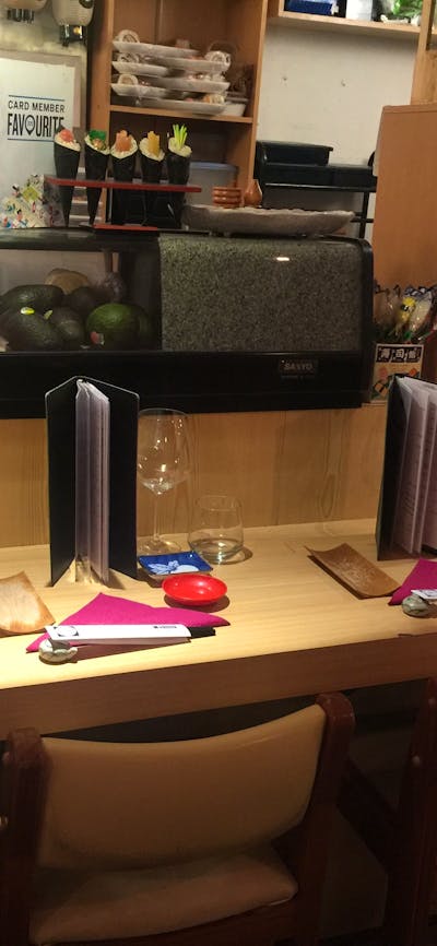 The Sushi Bar is a popular spot at IORI Japanese Restaurant