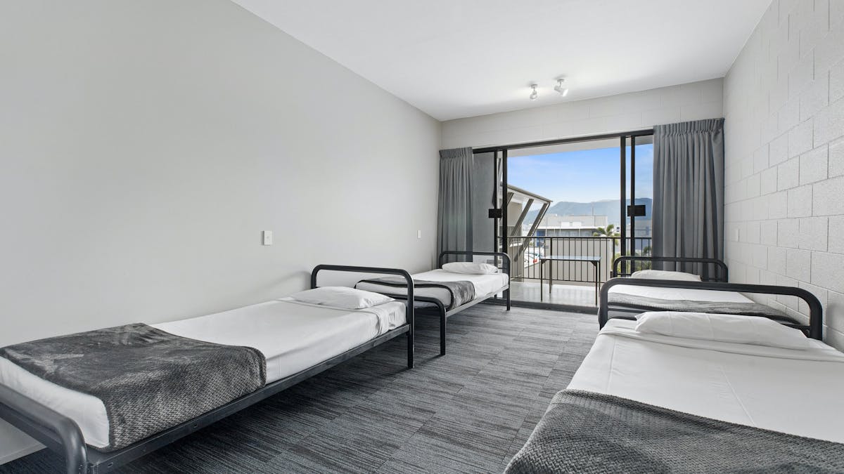 4-Bed Ensuite Dormitory with Balcony