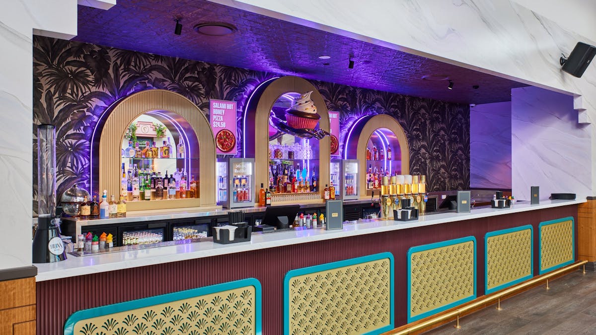 Grab your favourite cocktail at Holey Moley Chermside