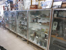 Displays in the Hawker Visitor Information Centre