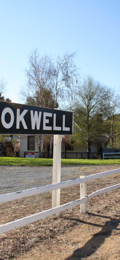 Crookwell train sign