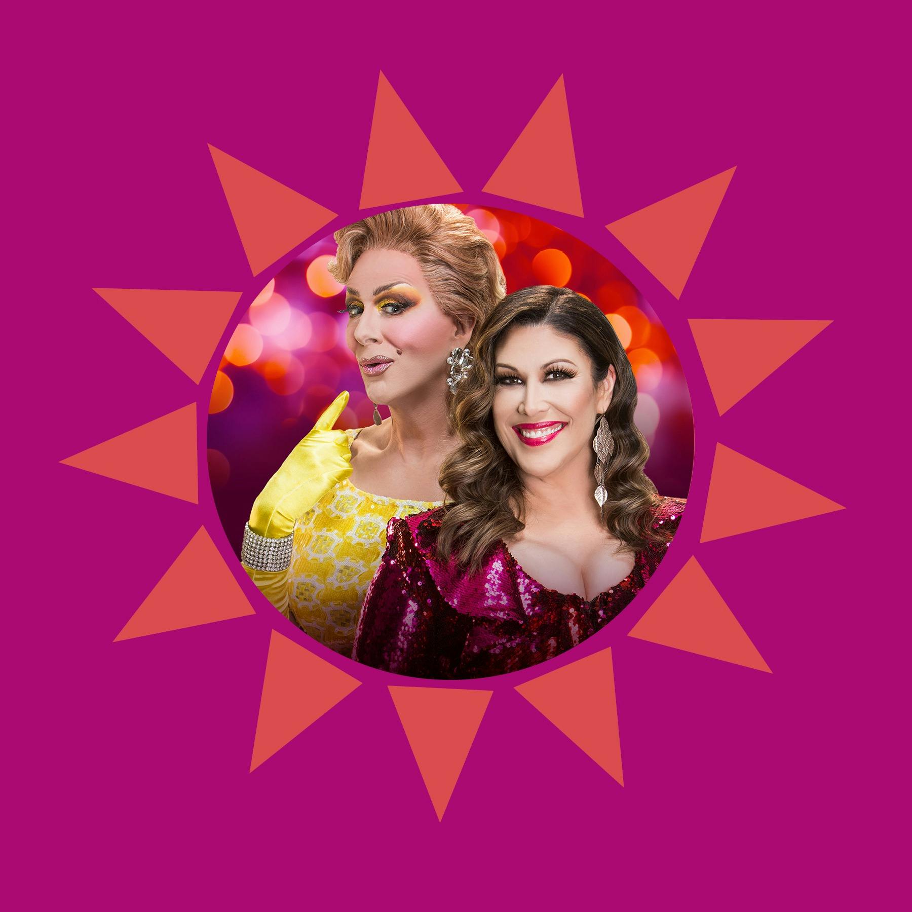 Catherine Alcorn & Verushka Darling looking fabulous