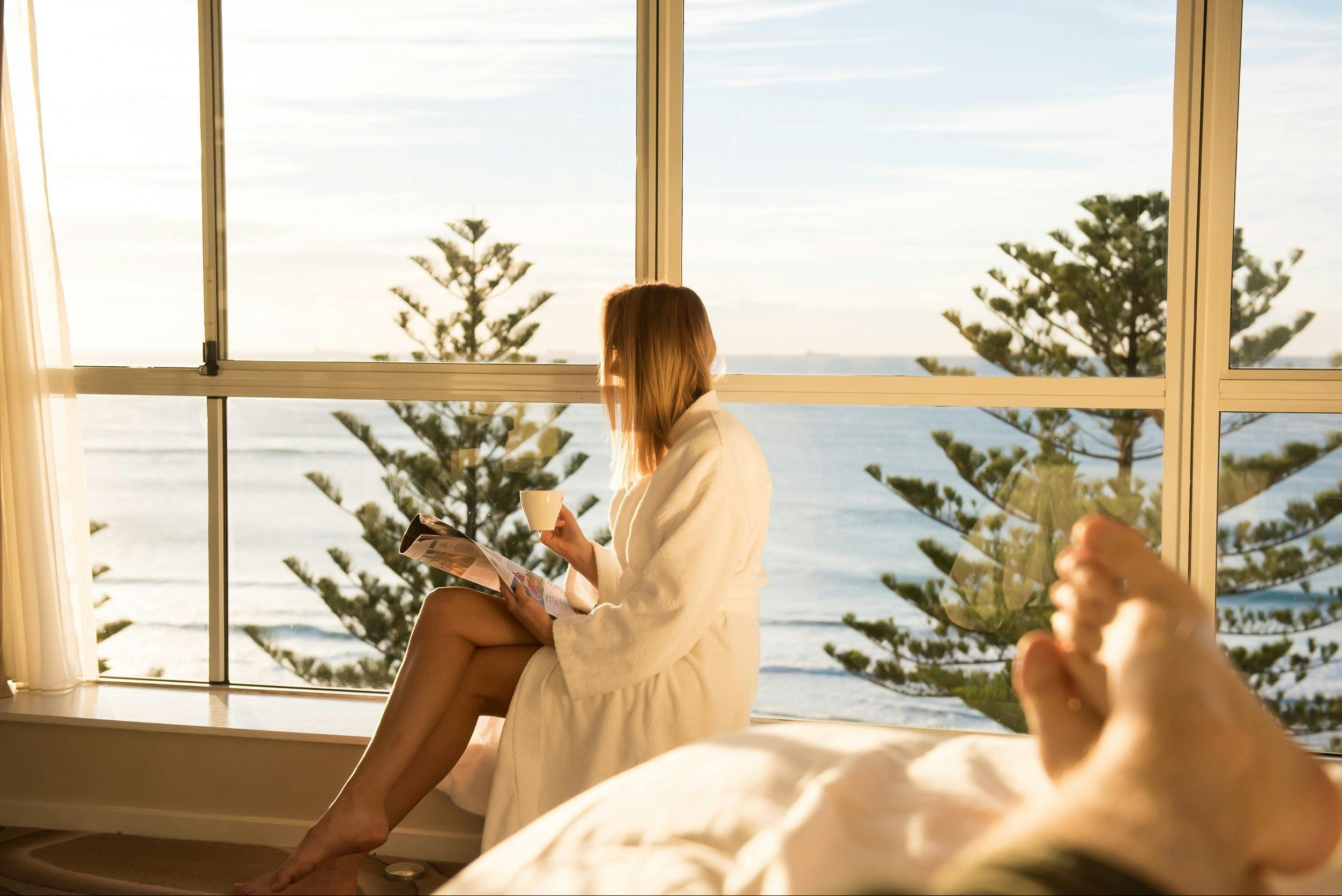 Zimmer mit Meerblick