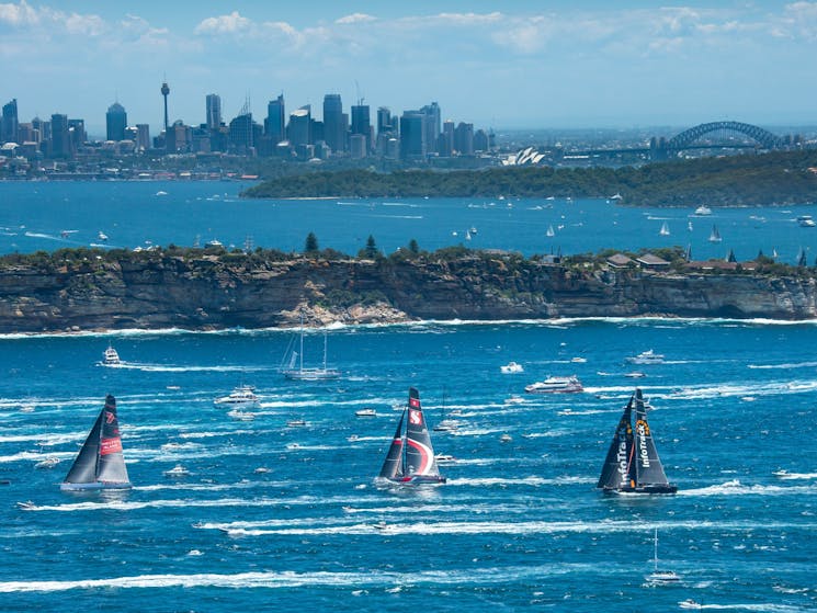 Sydney to Hobart race start