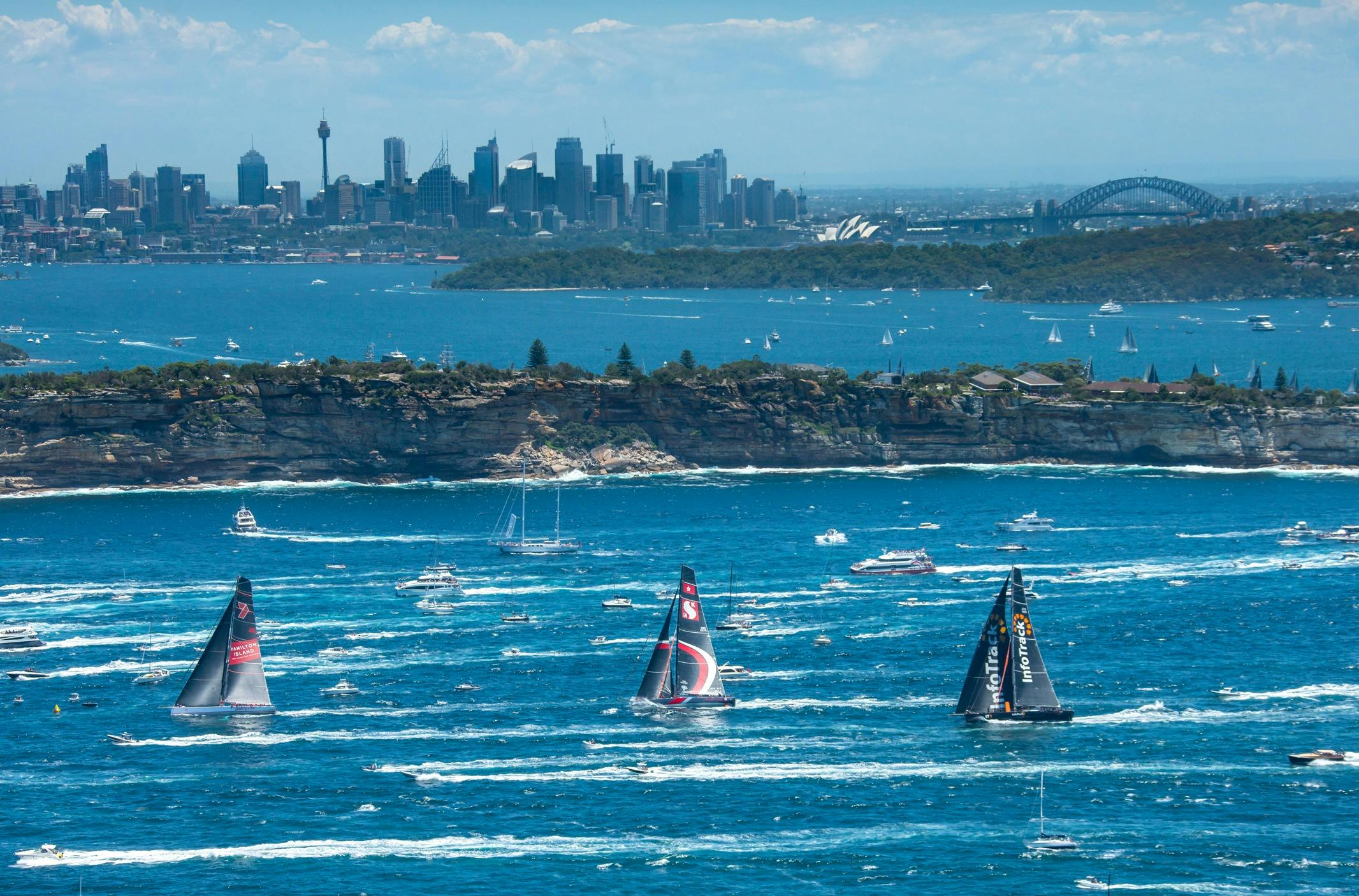 Sydney to Hobart race start