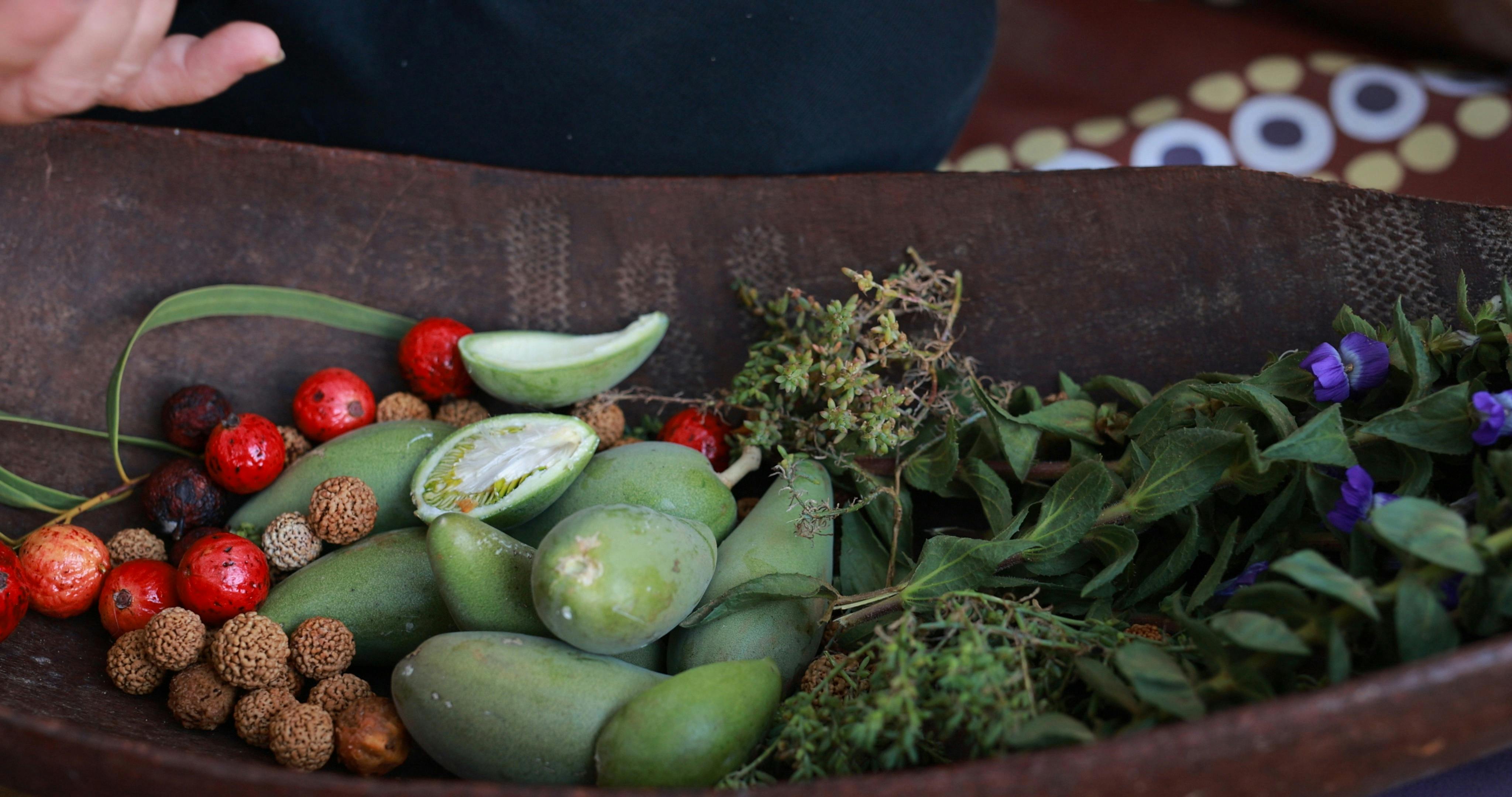 Quandong and native mint