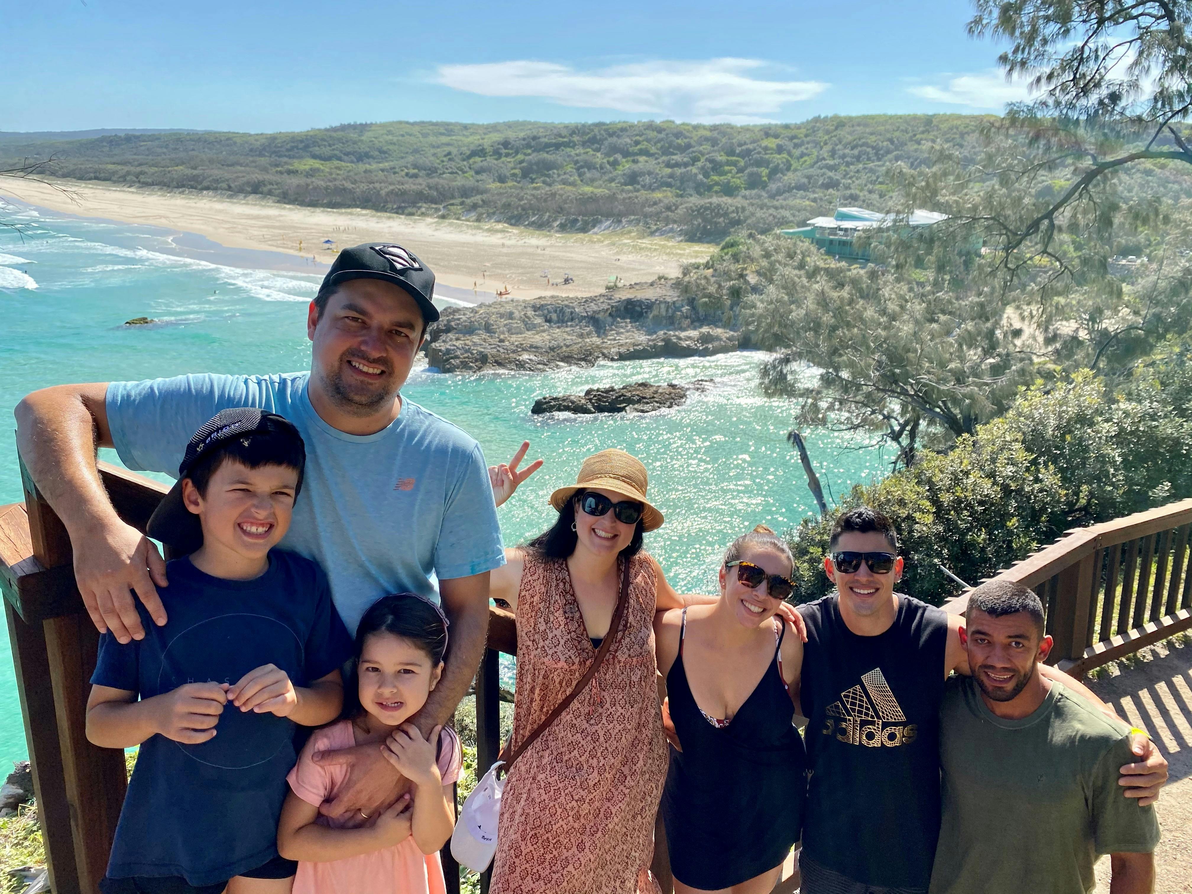 The Gorge Walk - Main Beach in the background