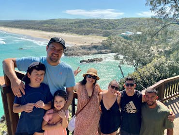 The Gorge Walk - Main Beach in the background