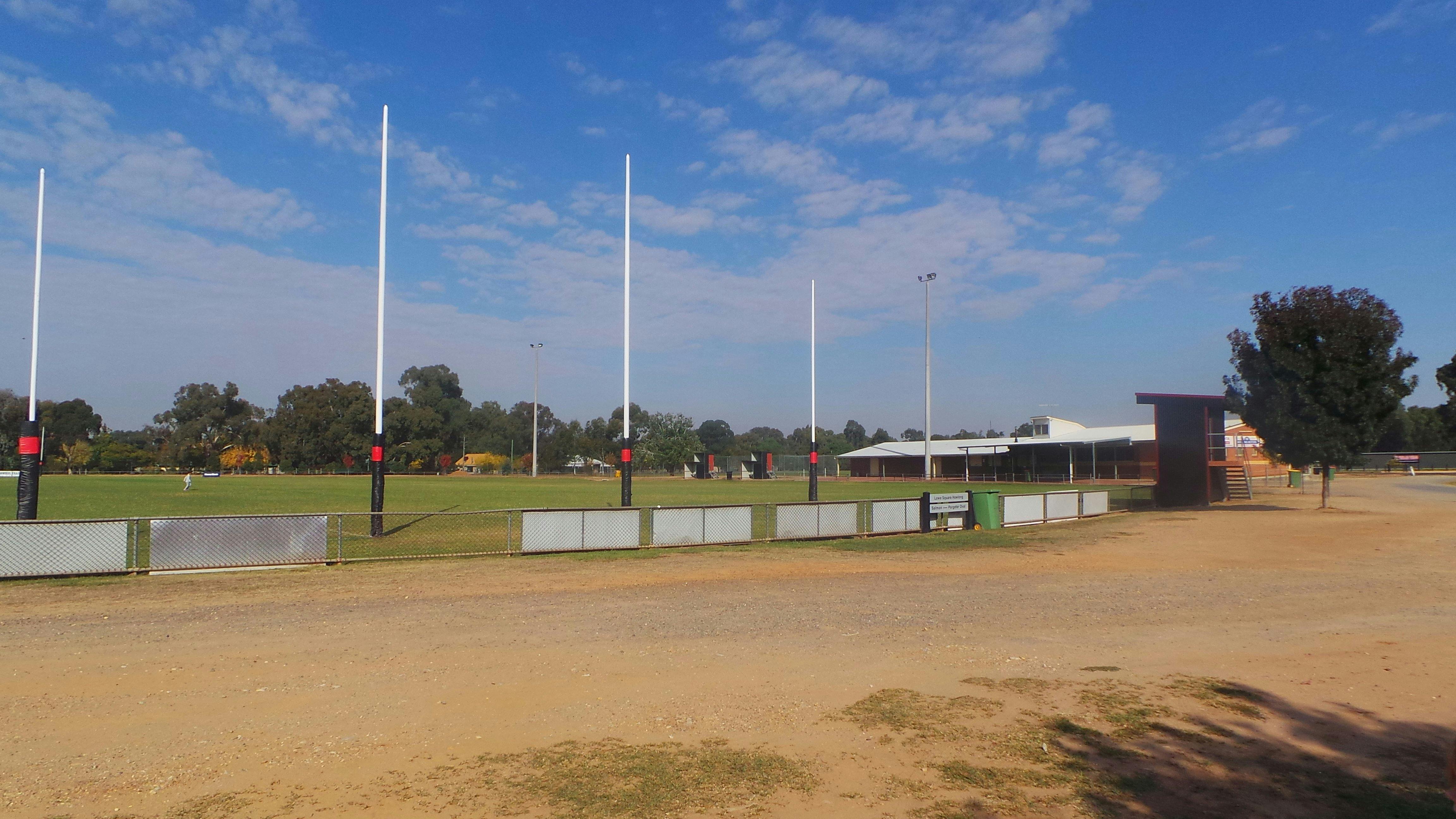 Lowe Square Football oval Howlong.