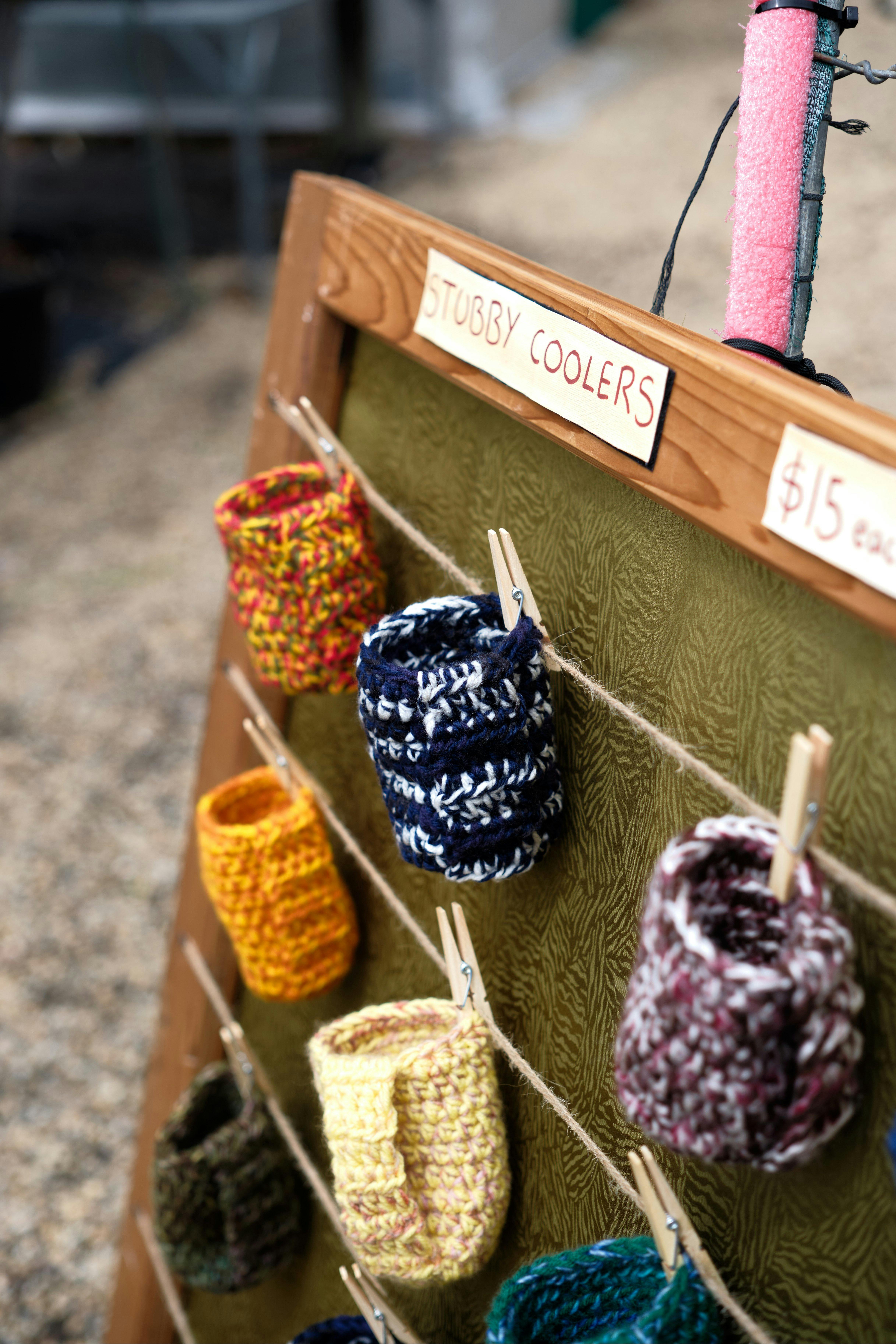 Markets - Crochet Stubby Coolers