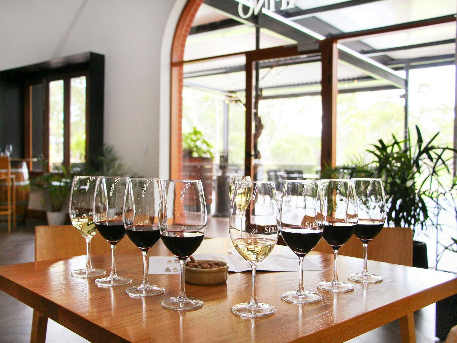 Serafino Cellar Door Tasting Flights and Masterclass