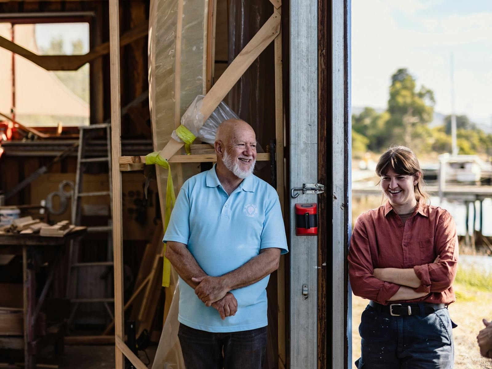 The Wooden Boat Centre is community owned and volunteers of all ages are at its core.