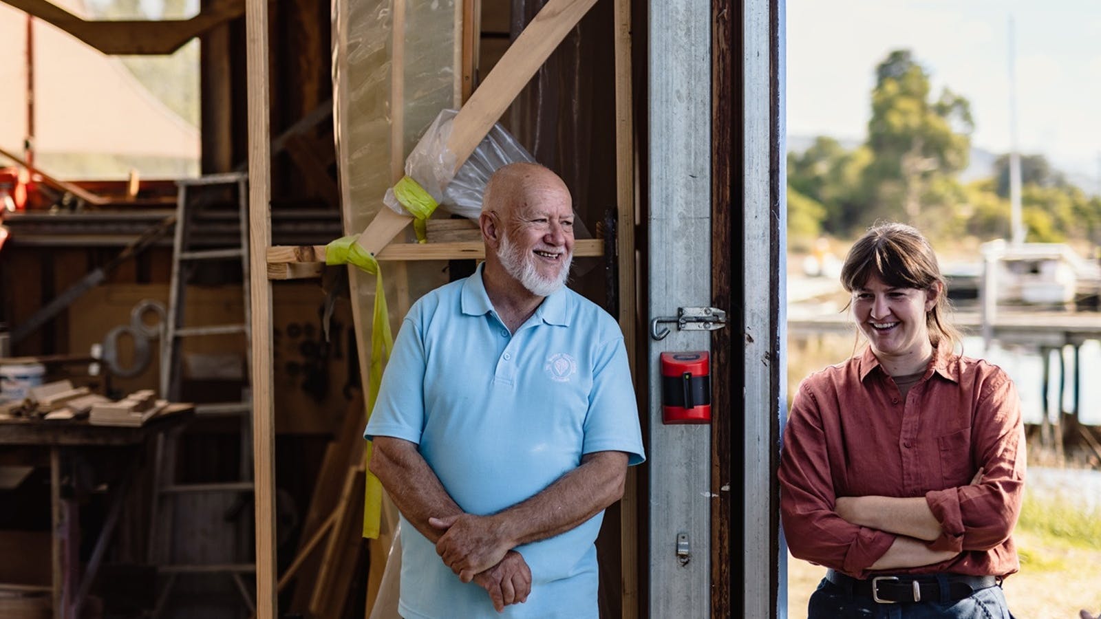 The Wooden Boat Centre is community owned and volunteers of all ages are at its core.