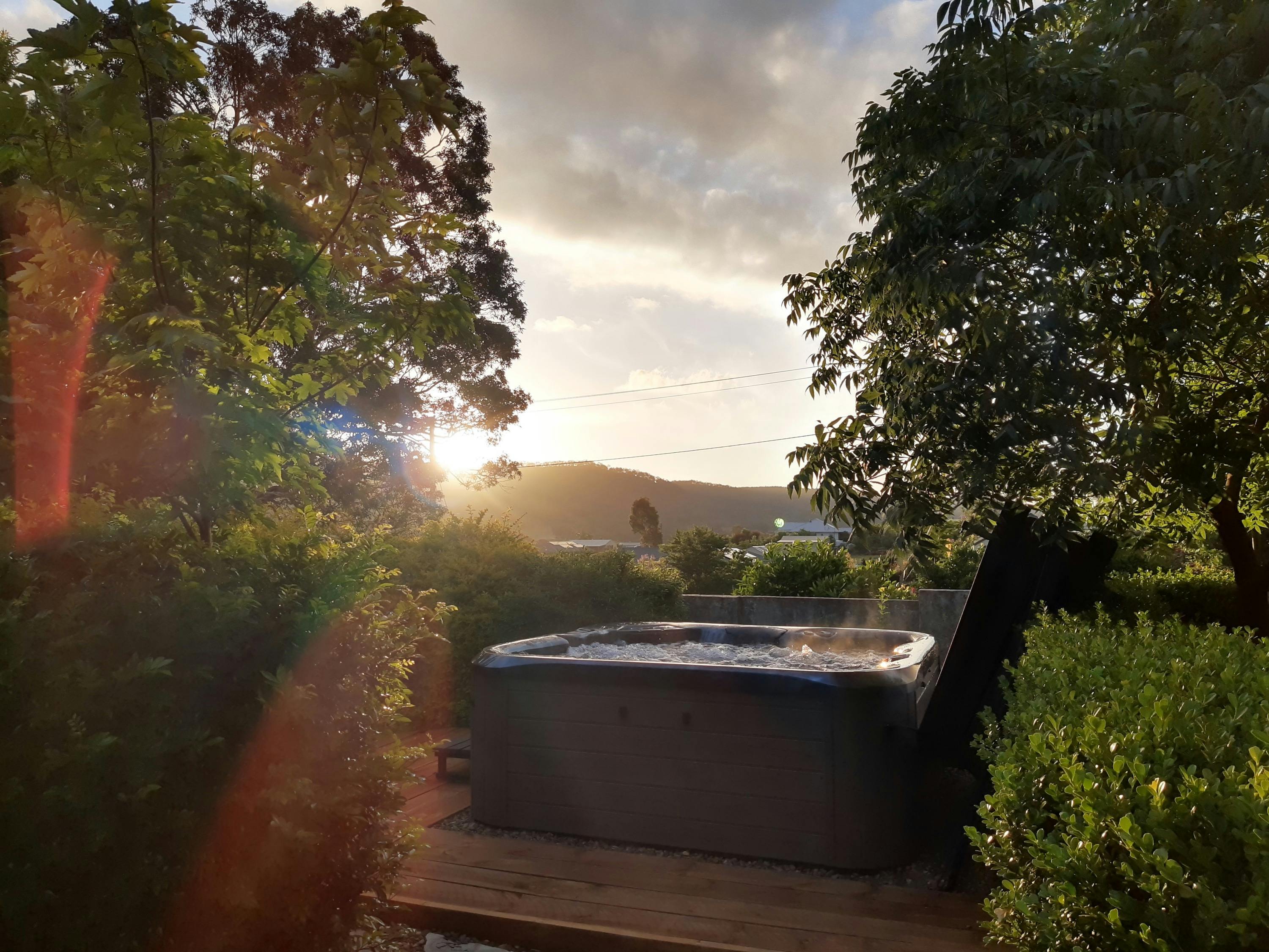 Outdoor spa