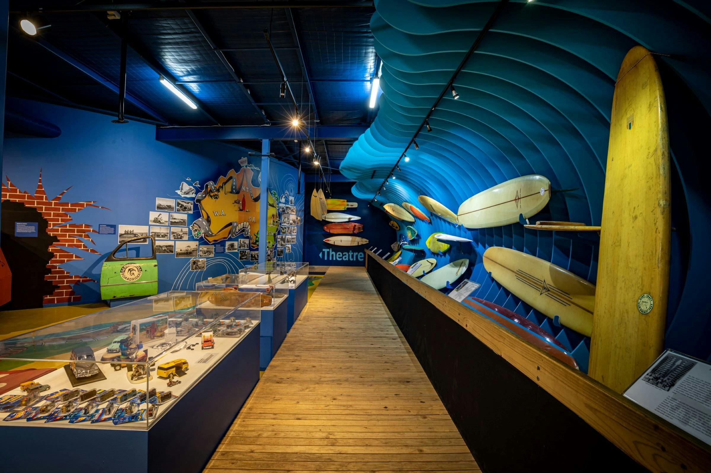 Surfboards, historic photos and more